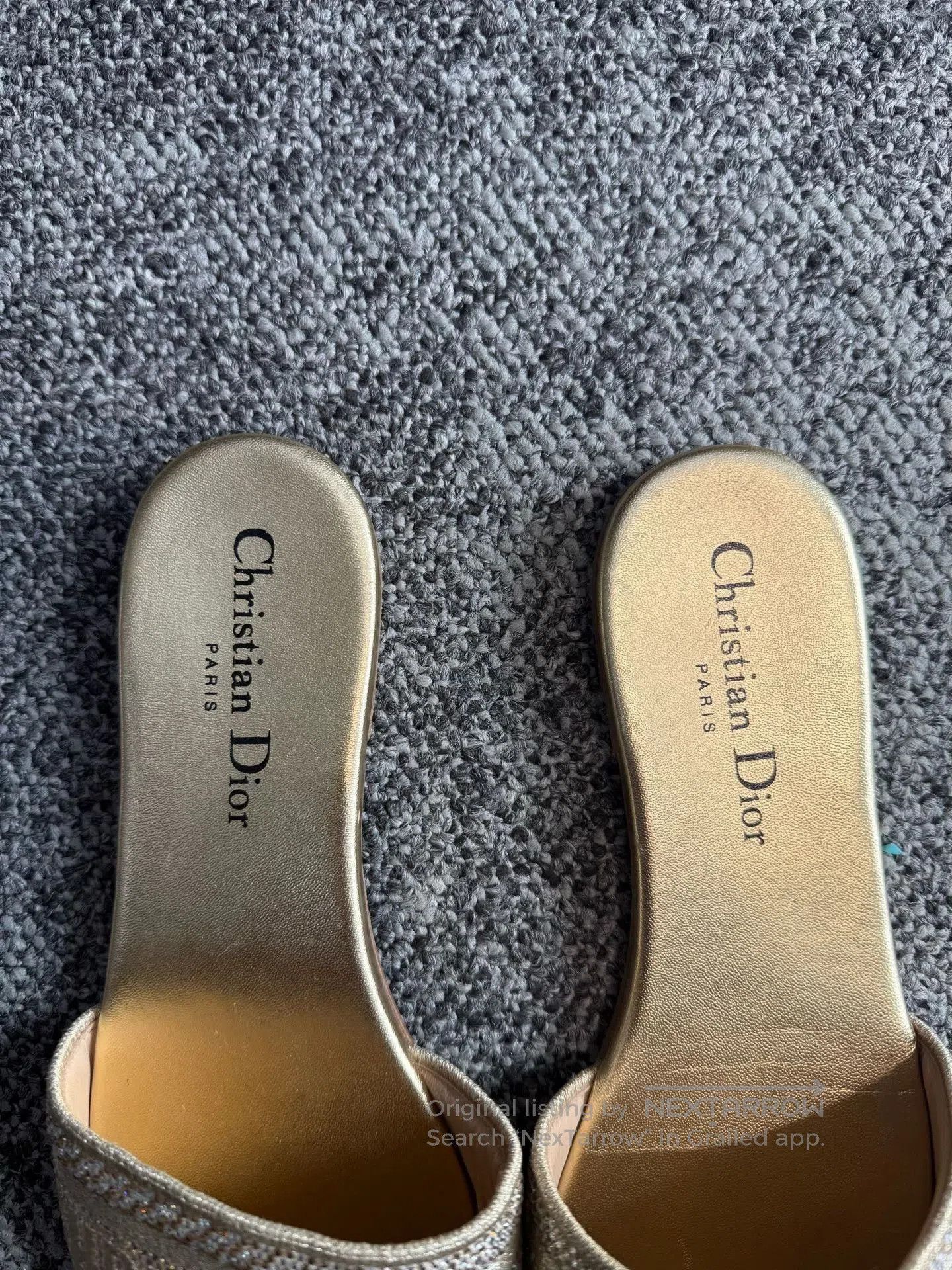 Dior Dior Dioriviera Dway Cotton Sandals. Size US 5 / IT 35 - 2 Thumbnail