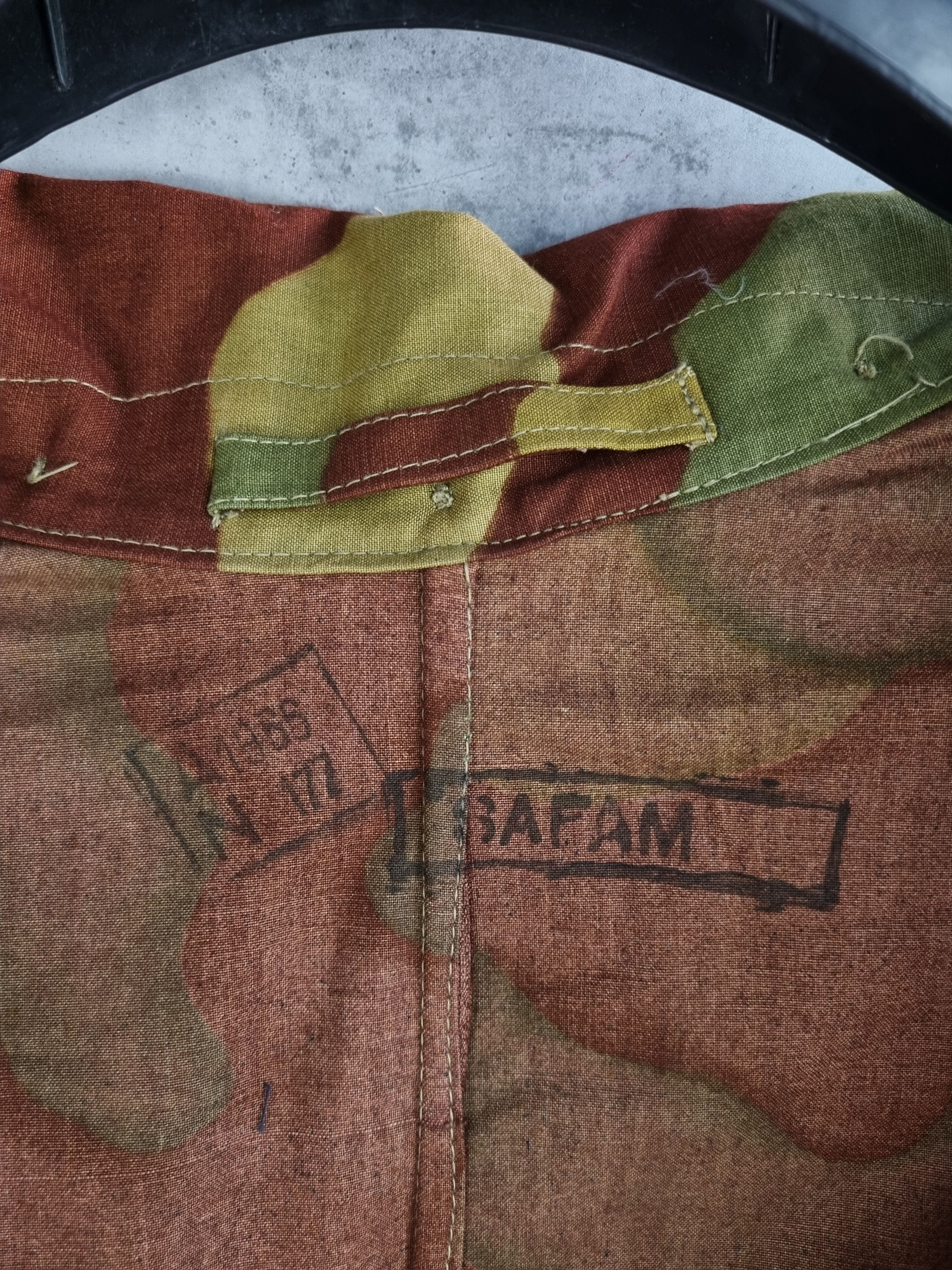 Vintage 1966 Italian Paratrooper Safam San Marco Pattern Shirt Size US M / EU 48-50 / 2 - 4 Thumbnail