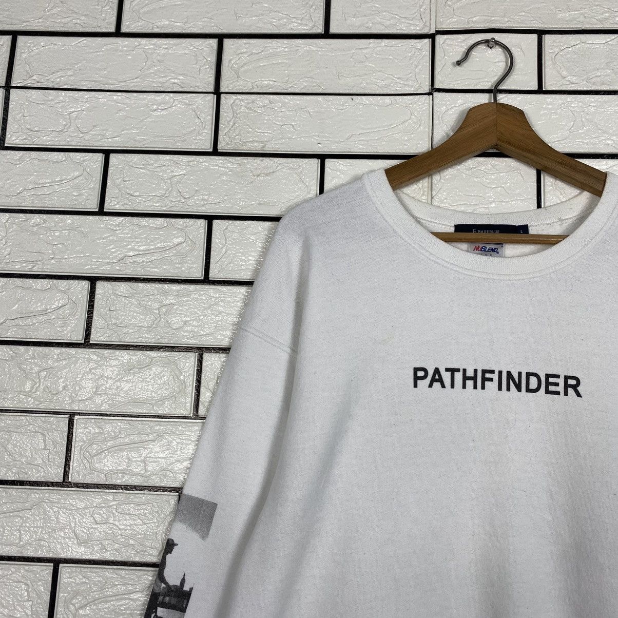 Japanese Brand Pathfinder Sweatshirt Big Logo Spell Out Size US L / EU 52-54 / 3 - 8 Thumbnail