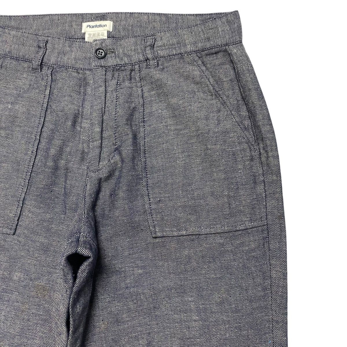 Issey Miyake Issey Miyake Plantation Light Denim Cropped Pants Size 30" / US 8 / IT 44 - 5 Thumbnail