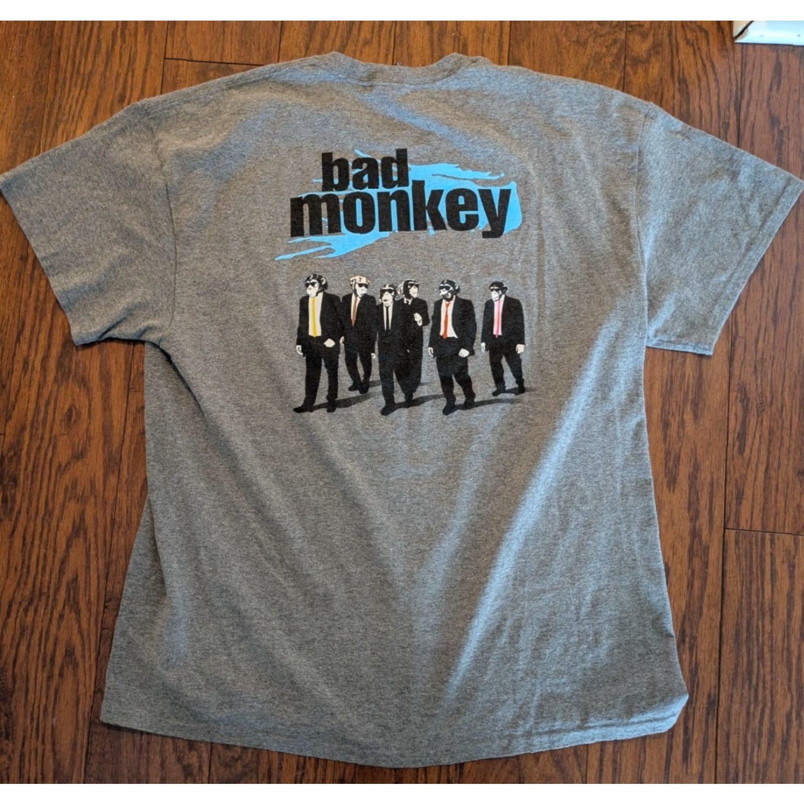 Gildan Bad Monkey Bar & Grill Ocean City MD T Shirt XL Reservoir Monkeys Nice Size US XL / EU 56 / 4 - 3 Thumbnail