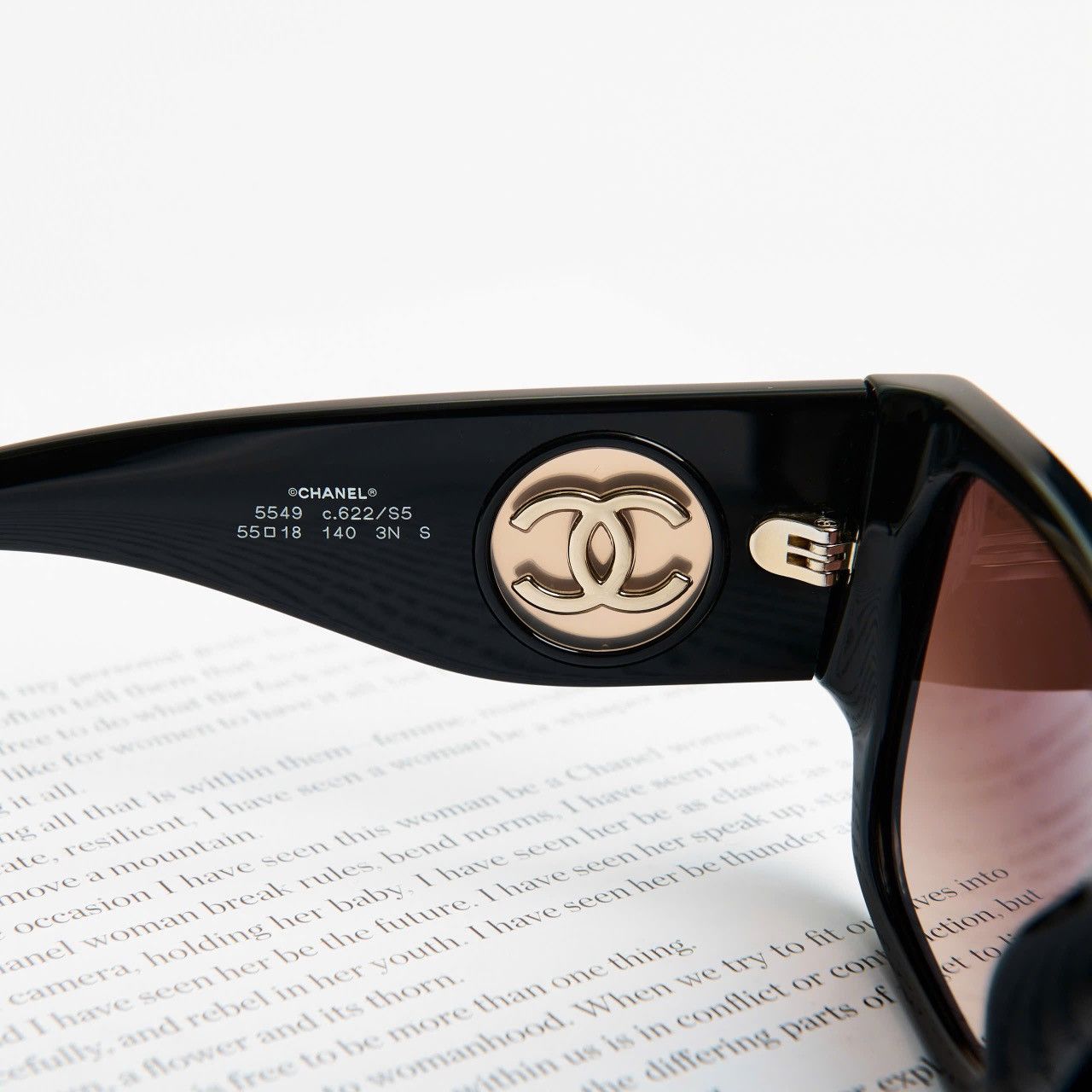 Chanel CHANEL 0CH5549 C622S5 SUNGLASSES Size ONE SIZE - 5 Thumbnail