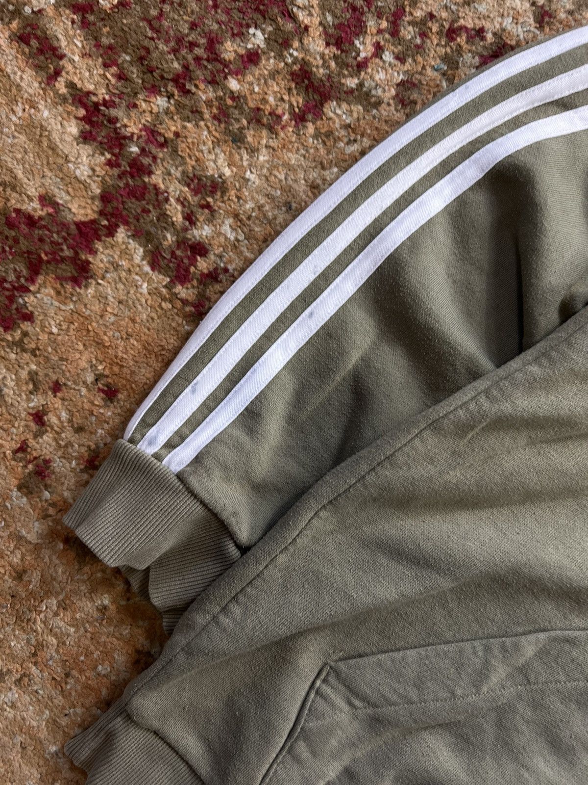 Adidas × Vintage 🐊 90’s ADIDAS RETRO 3 STRIPES HOODIE Y2K Size US XL / EU 56 / 4 - 3 Thumbnail