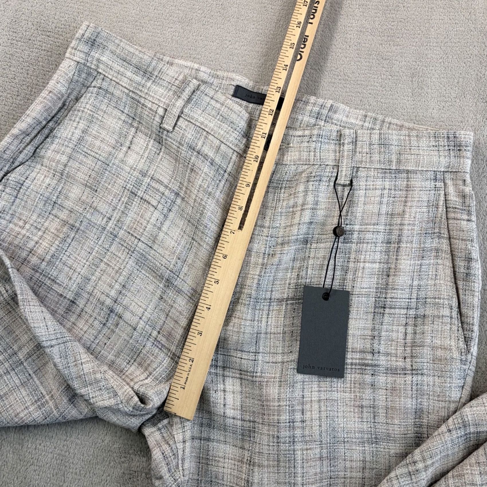 John Varvatos John Varvatos Pants Mens 32 Ecru Collection Anderson Men 32x33 NWT Size US 32 / EU 48 - 7 Thumbnail