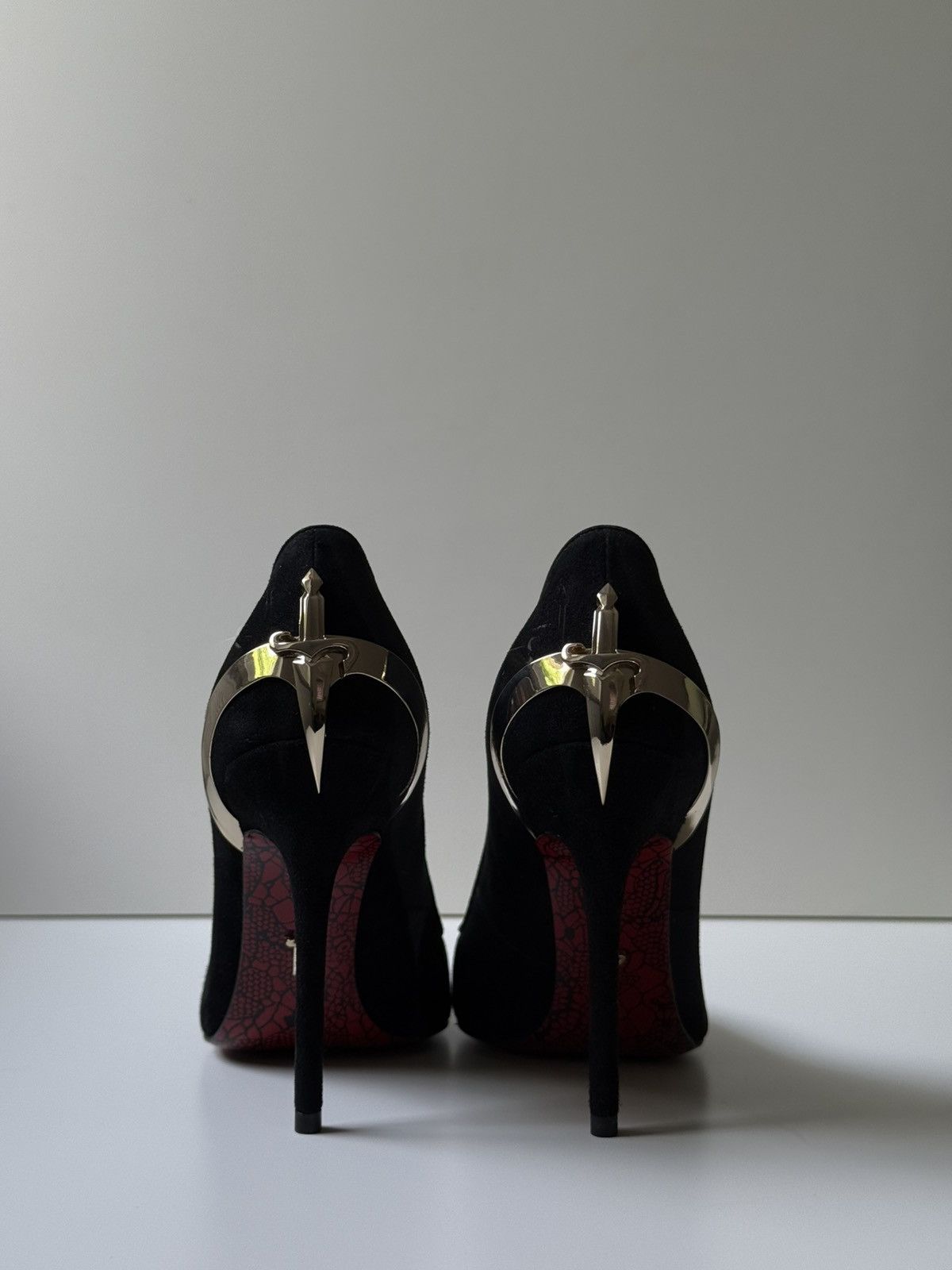 Paciotti Cesare Paciotti Iconic & Rare Lady Blade Dagger Heels Size US 6.5 / IT 36.5 - 11 Thumbnail