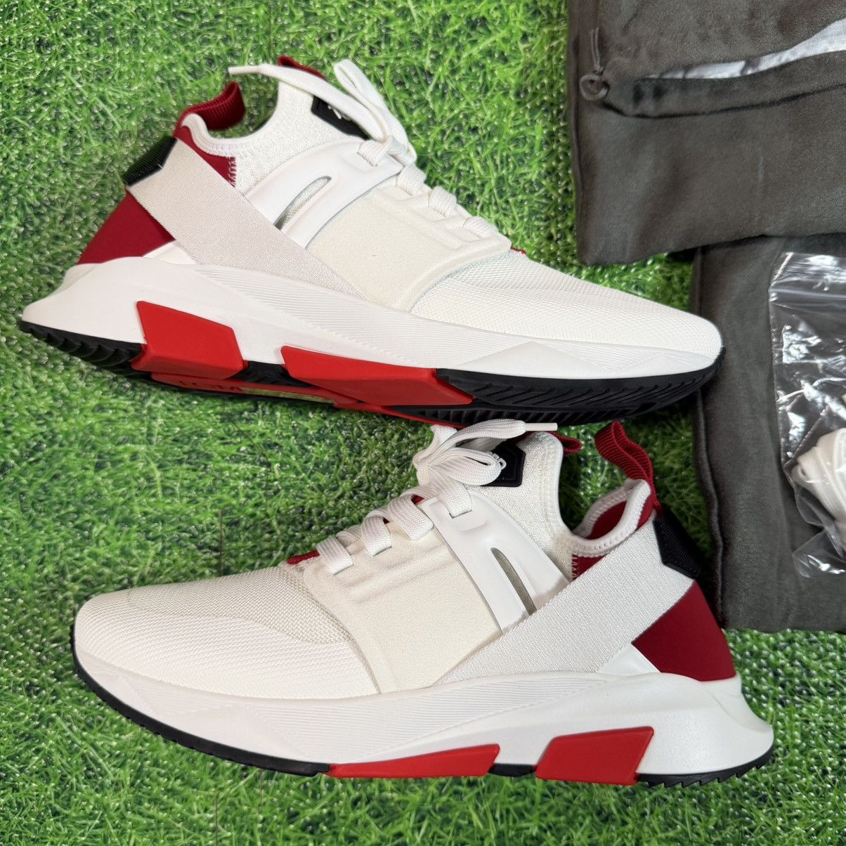 Tom Ford NWT $990 TOM FORD MEN NYLON MESH "JAGO" SNEAKER Sz 9 EU 42 Size US 9 / EU 42 - 2 Thumbnail
