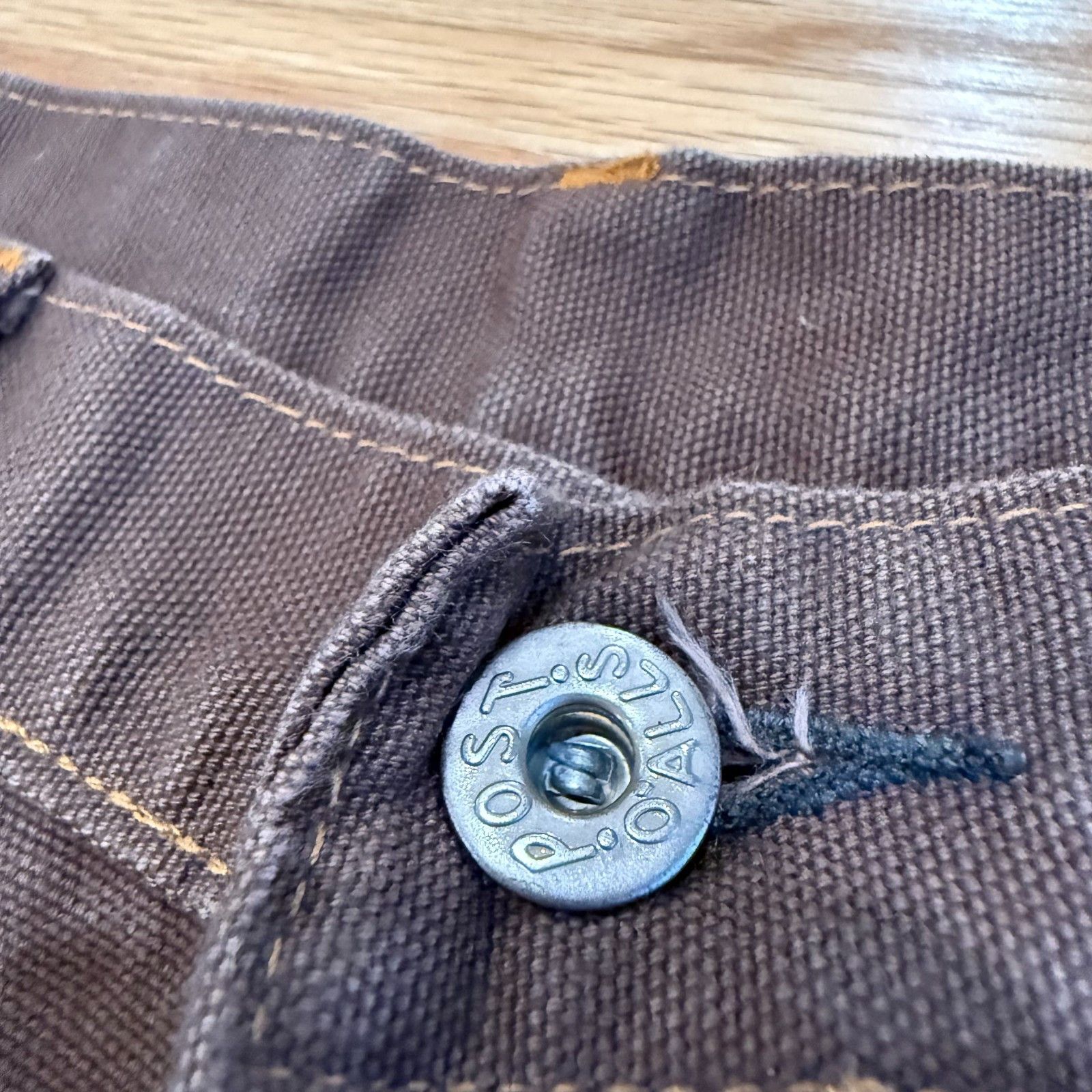 Post Overalls Post Overalls Post O'Alls Canvas 5 Pocket Straight Fit Pants Size US 31 - 9 Thumbnail