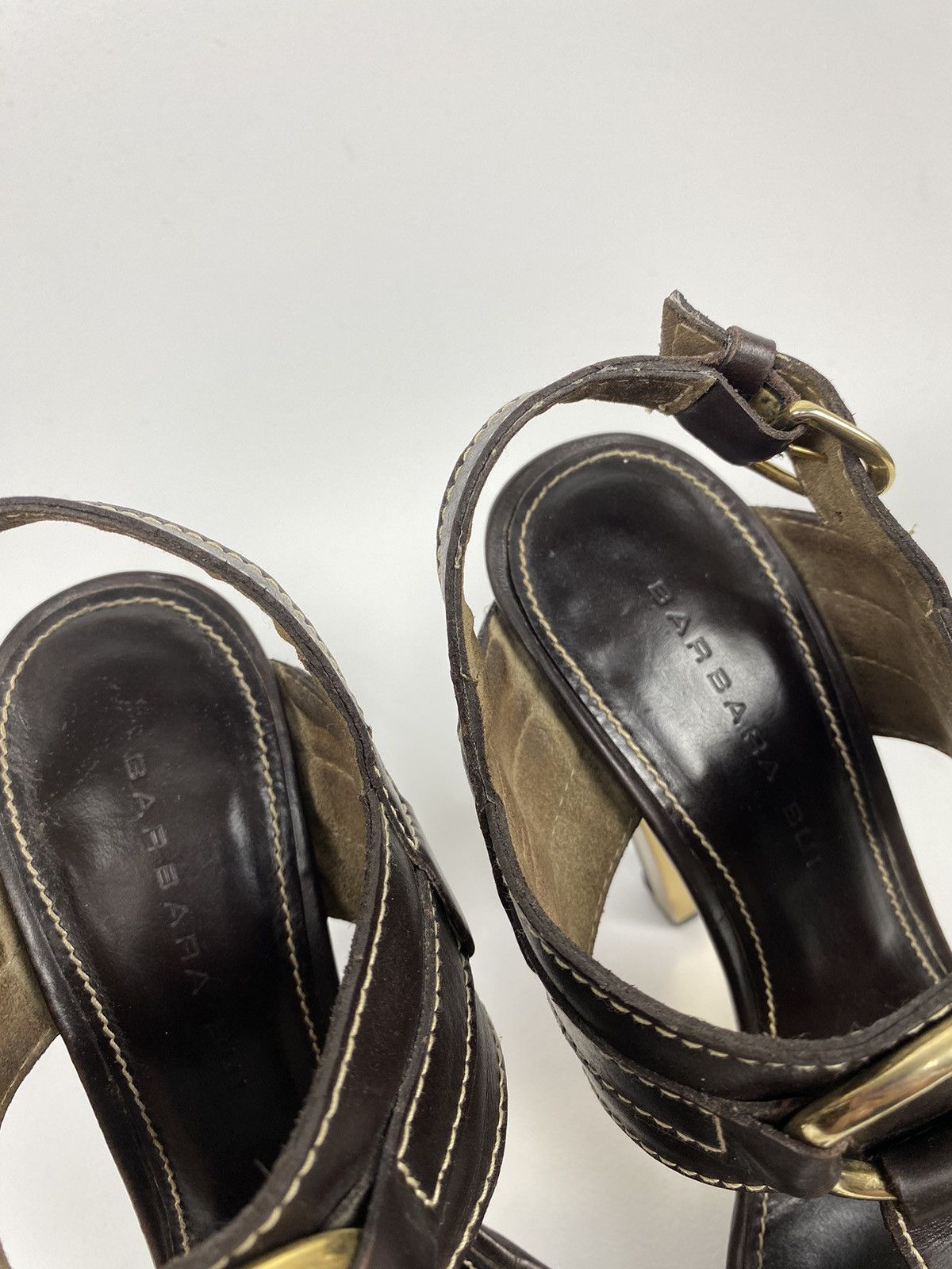 Barbara Bui Barbara Bui Genuine Leather Heels Sandals size 38 Size US 8 / IT 38 - 9 Thumbnail