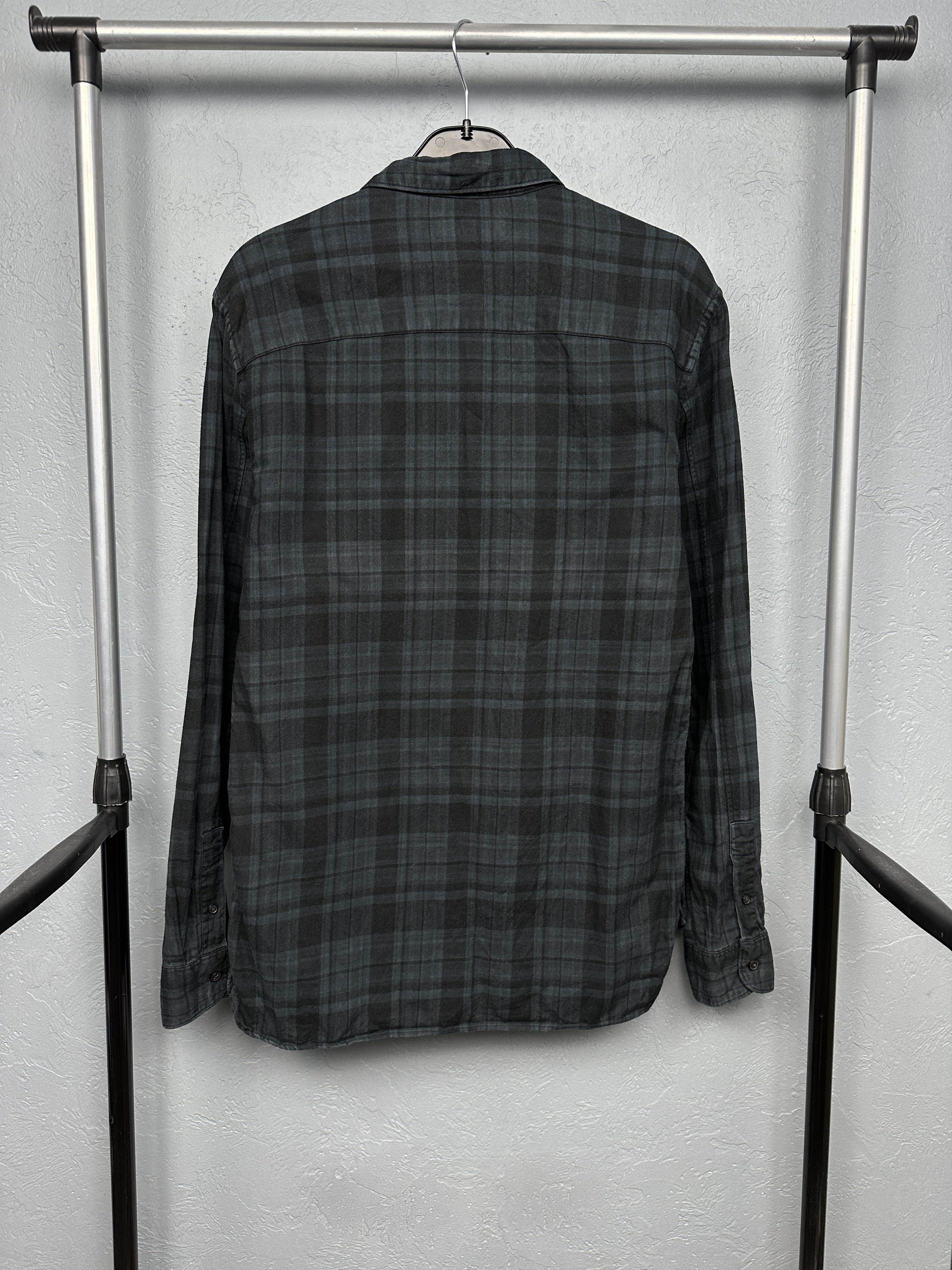 Allsaints Allsaints Metzger Mens Flannel Plaid Shirt Size US S / EU 44-46 / 1 - 5 Thumbnail