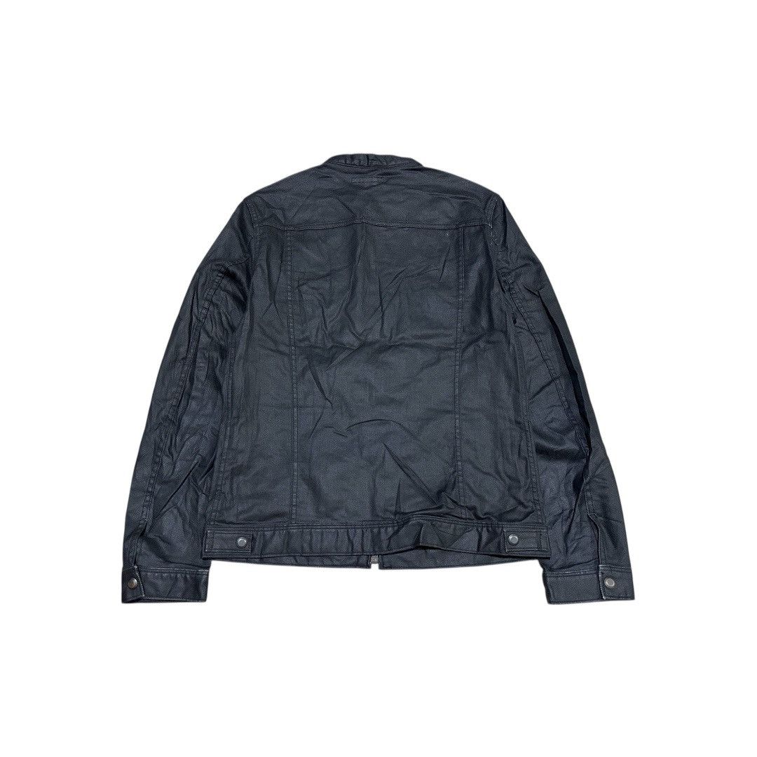 14th Addiction 🔥Y2K Lounge Lizard Wax Biker Jacket Rick Owens Julius Style Size US M / EU 48-50 / 2 - 9 Thumbnail