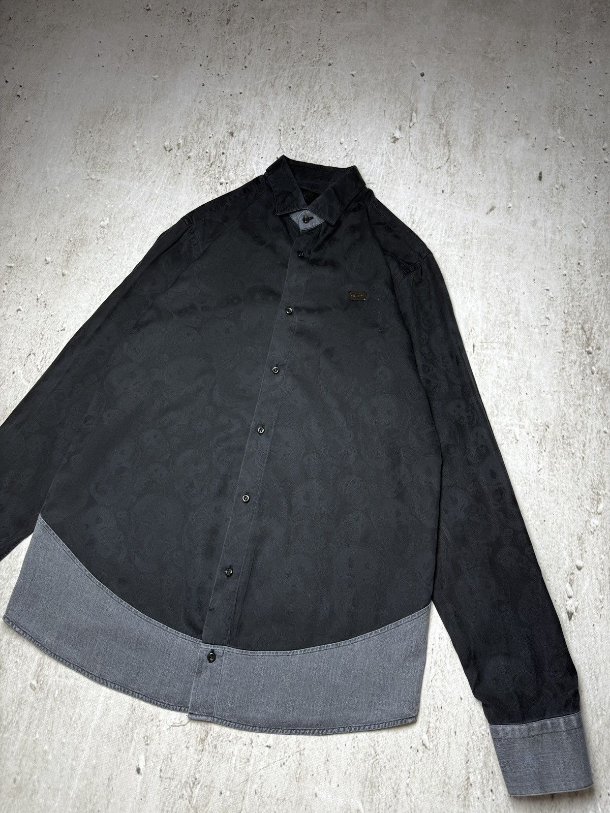 Philipp Plein shirt philipp plein diamond cut all over print skulls Size US L / EU 52-54 / 3 - 1 Thumbnail