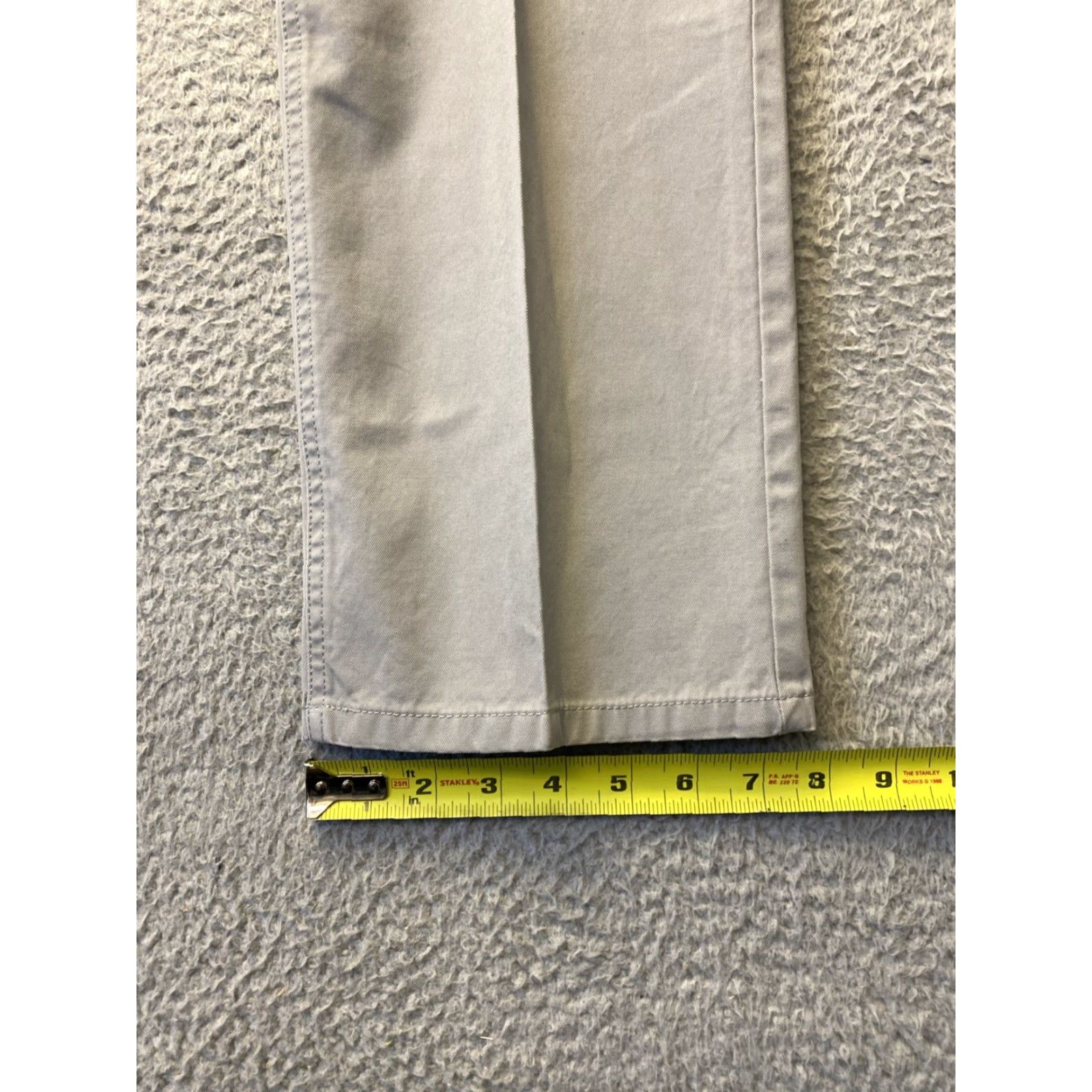 Bonobos Bonobos Mens Chino Pants Slim 35x34 Gray Cotton /0622 Chino Pants Mens Regular Slim Gray Cotton Men’s 35 34 Size US 35 - 5 Thumbnail