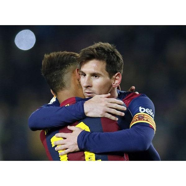 Nike Messi Barcelona 2014 2015 TREBLE SEASON Soccer Jersey M | Grailed