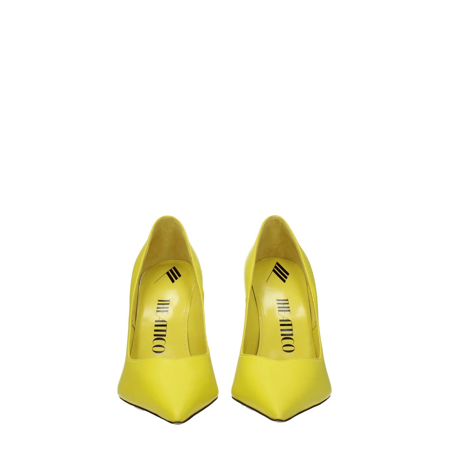 The Attico ob1o1e1224 Leather Pumps in Yellow Size US 8 / IT 38 - 3 Thumbnail