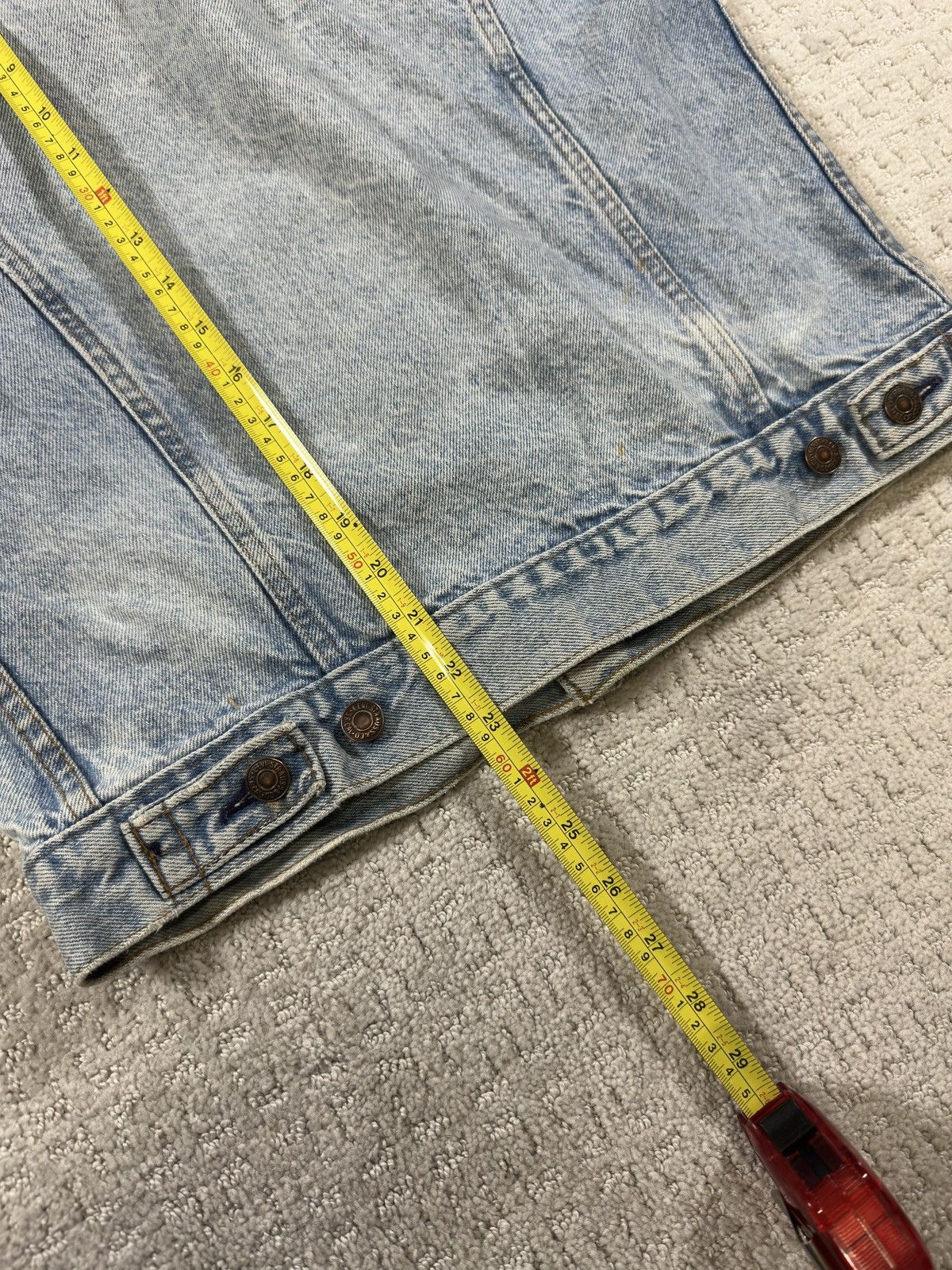 Levi's Vintage Clothing Vintage 1960’s Big E Levi’s Strauss & Co Denim Jacket Size US XXS / EU 40 - 11 Thumbnail