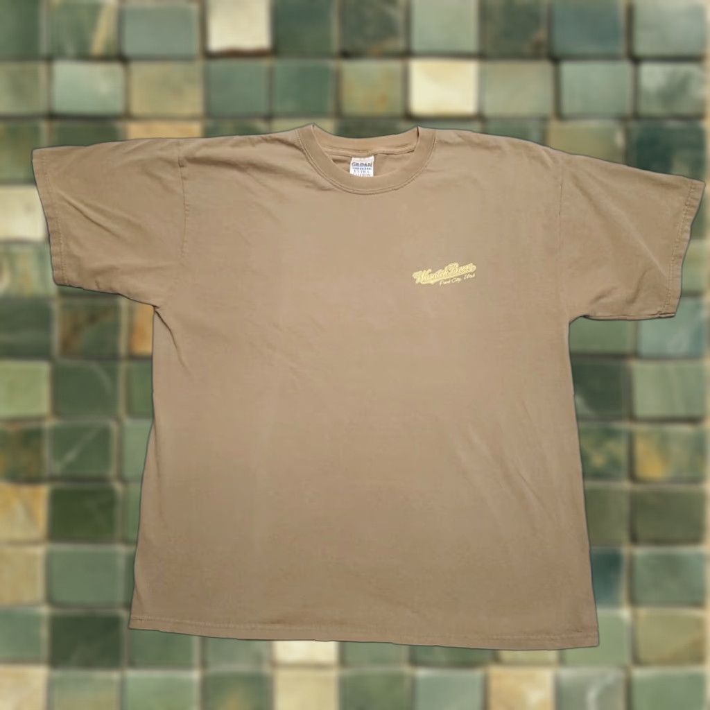 Gildan Wasatch Beer Shirt Mens Extra Large Beige Crewneck Tee Size US XL / EU 56 / 4 - 1 Thumbnail