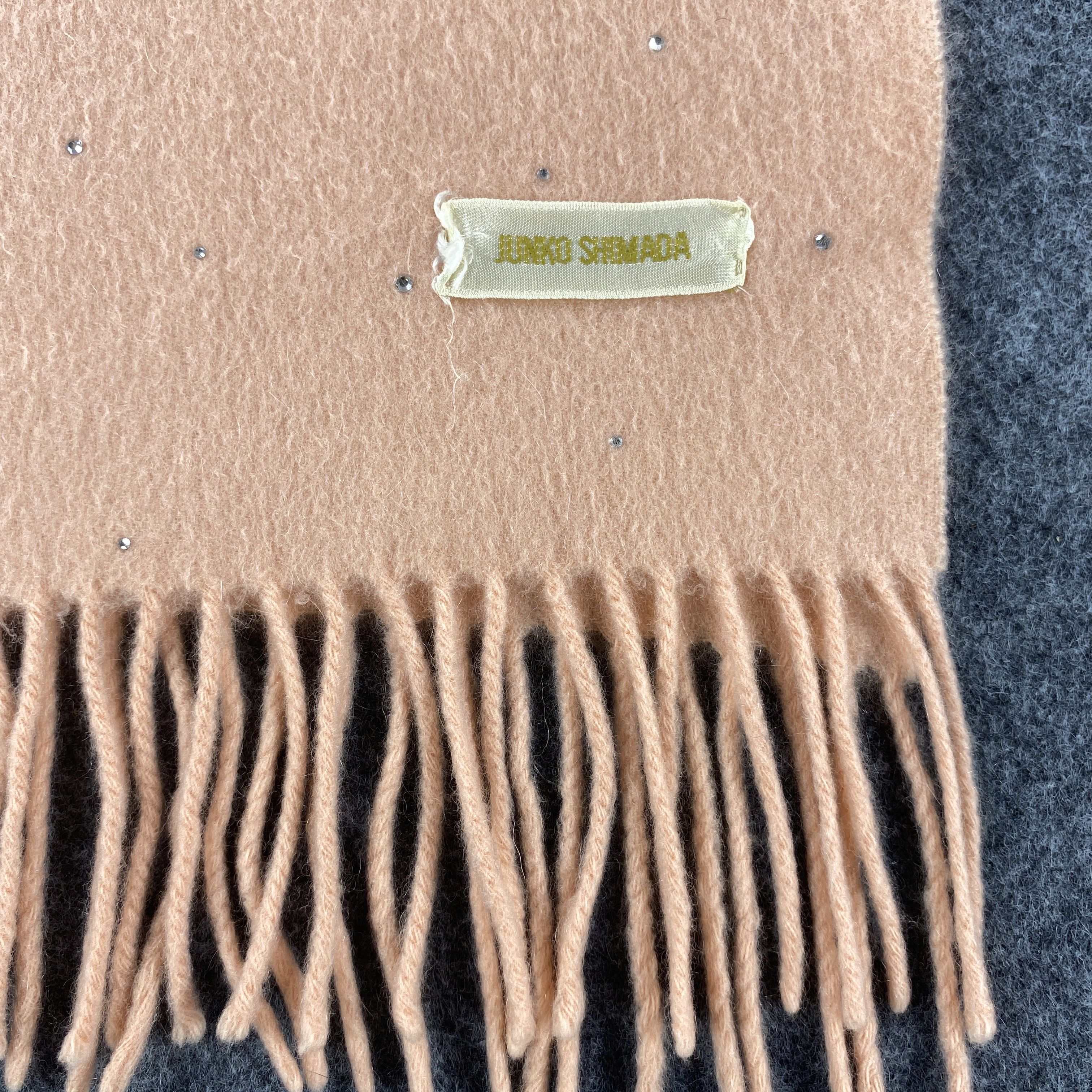 Junko Shimada × Vintage Junko Shimada Scarf # Muffler # Neckwear # D459 Size ONE SIZE - 2 Thumbnail