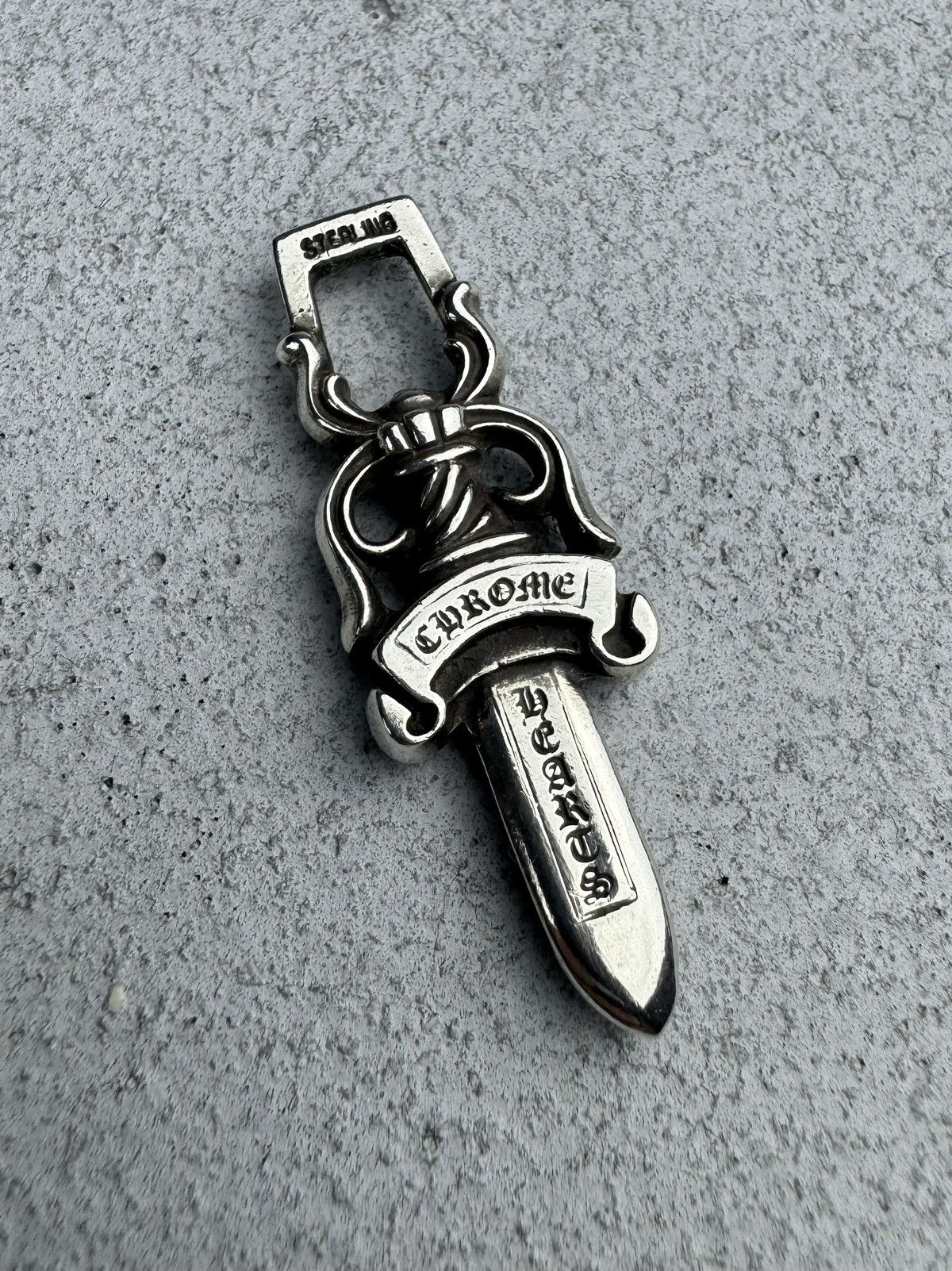 Chrome Hearts Chrome Hearts #10 Dagger Pendant | Grailed