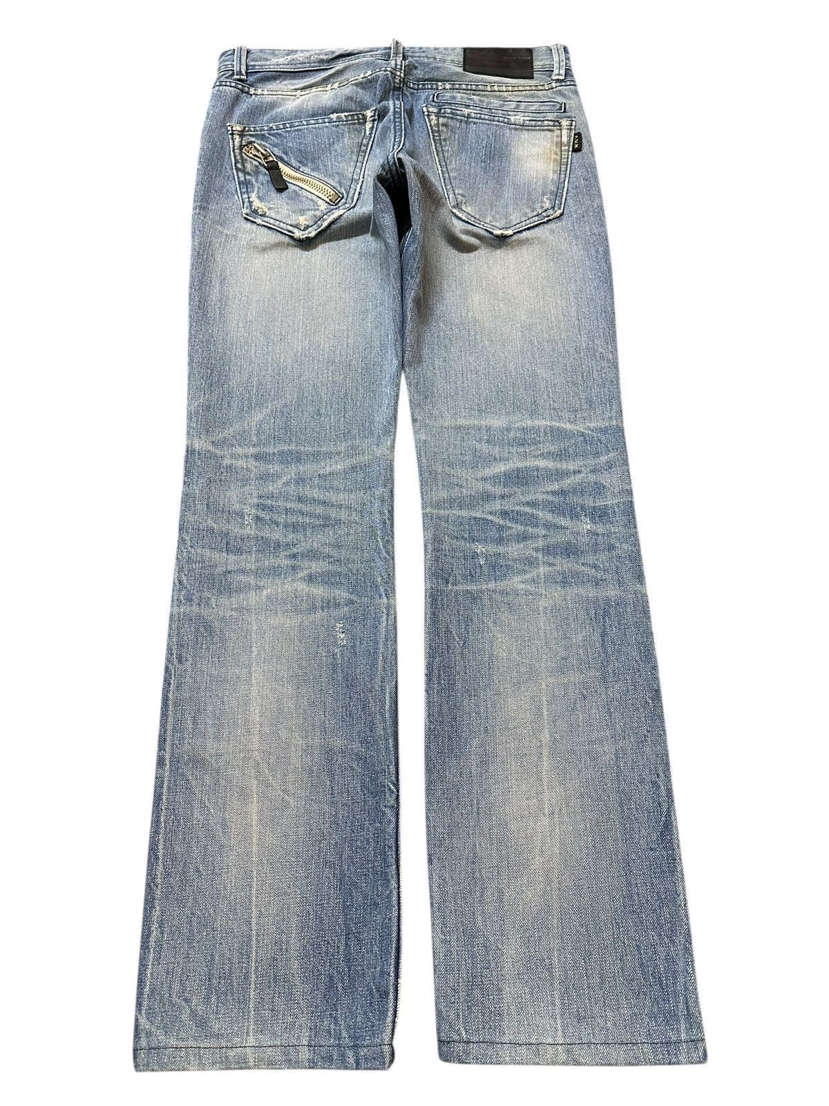 Japanese Brand Vintage Japanese Brand Blue Faded Wash Style Jeans Size US 31 - 2 Thumbnail