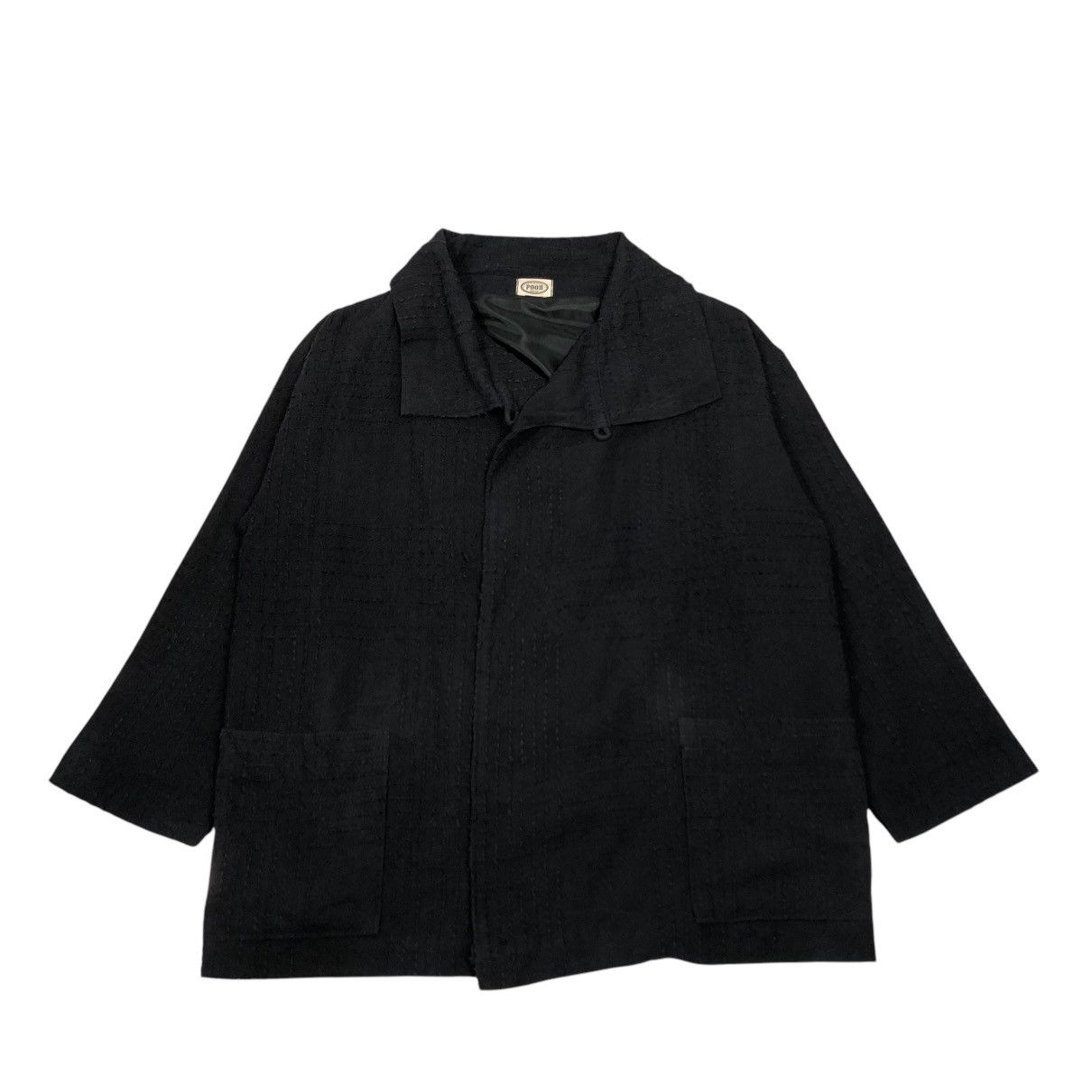 Japanese Brand 🔥RICH BLACK DUCK CANVAS CHORE WORK JACKET POOH ISSEY MIYAKE Size US M / EU 48-50 / 2 - 1 Thumbnail