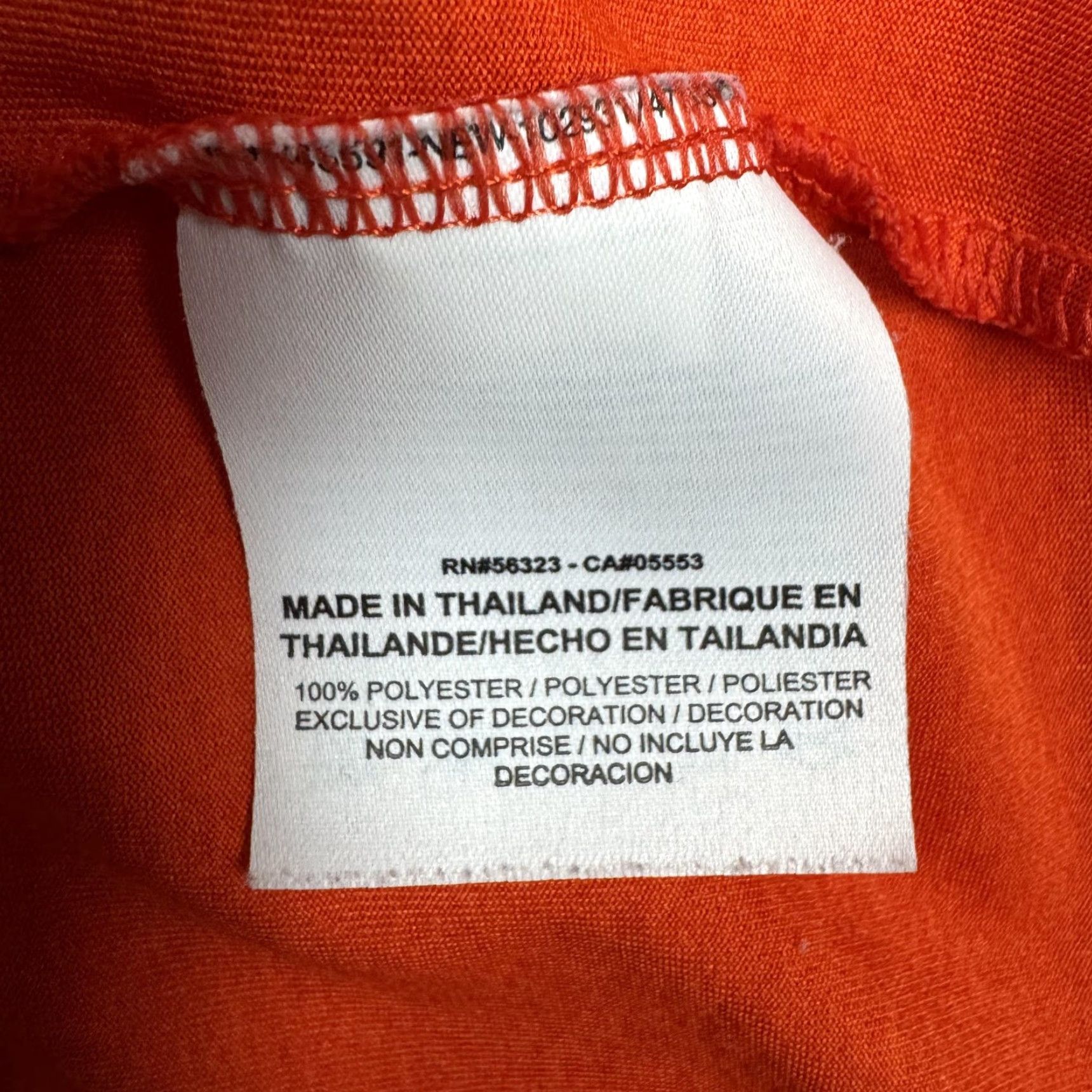 Nike Nike Golf Polo Shirt Mens XL Orange Tour Performance Dri-Fit Short Sleeve Golf Size US XL / EU 56 / 4 - 6 Thumbnail