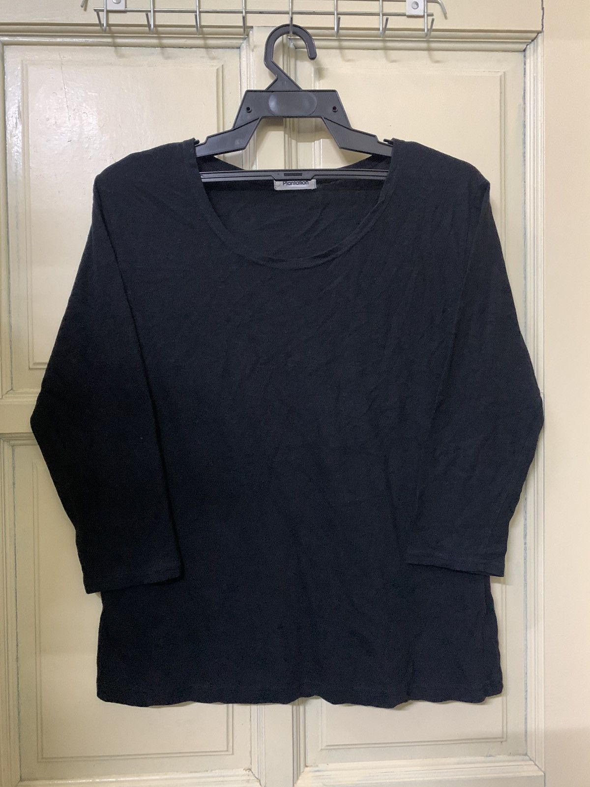 Issey Miyake × Japanese Brand Vintage Issey Miyake Plantation Black Shirt Size M / US 6-8 / IT 42-44 - 1 Thumbnail
