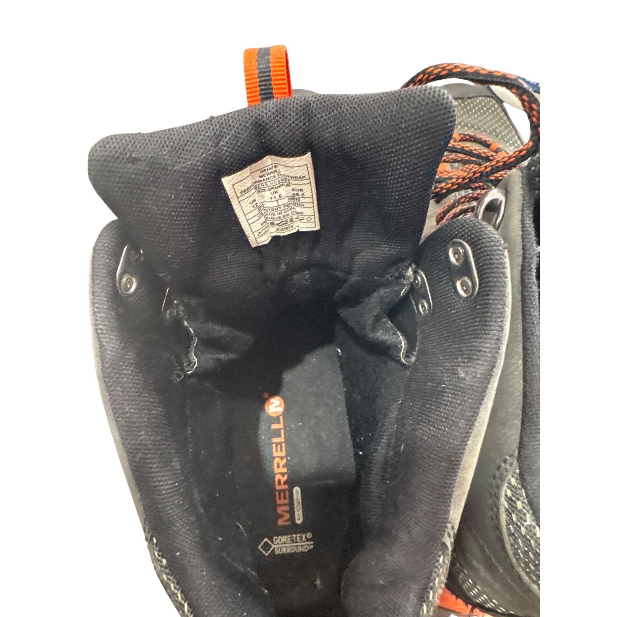 Merrell Merrell GORE-TEX Surround Mens brown red hiking Boots Size 1 Size US 12 / EU 45 - 15 Thumbnail