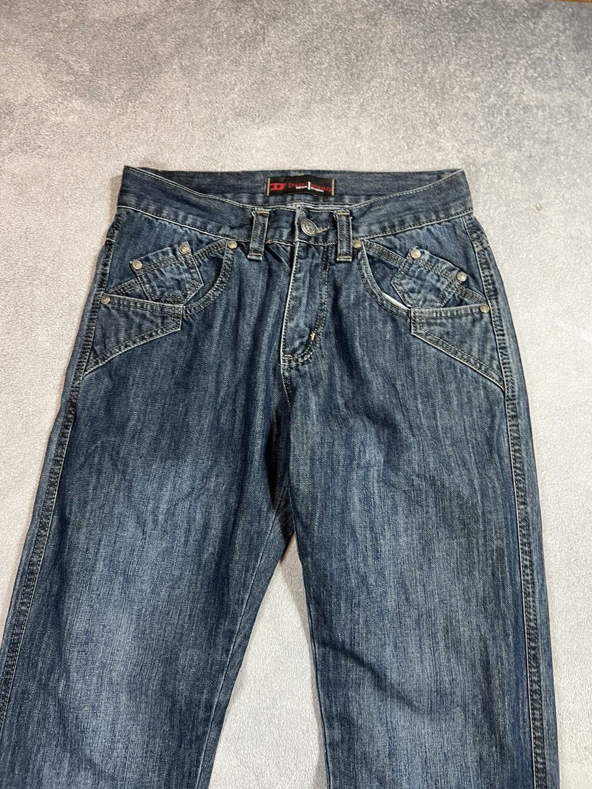 Diesel 🔥VTG HYPE RICK OWENS JUNYA WATANABE STYLE DISTRESSED JEANS Size US 31 - 10 Thumbnail