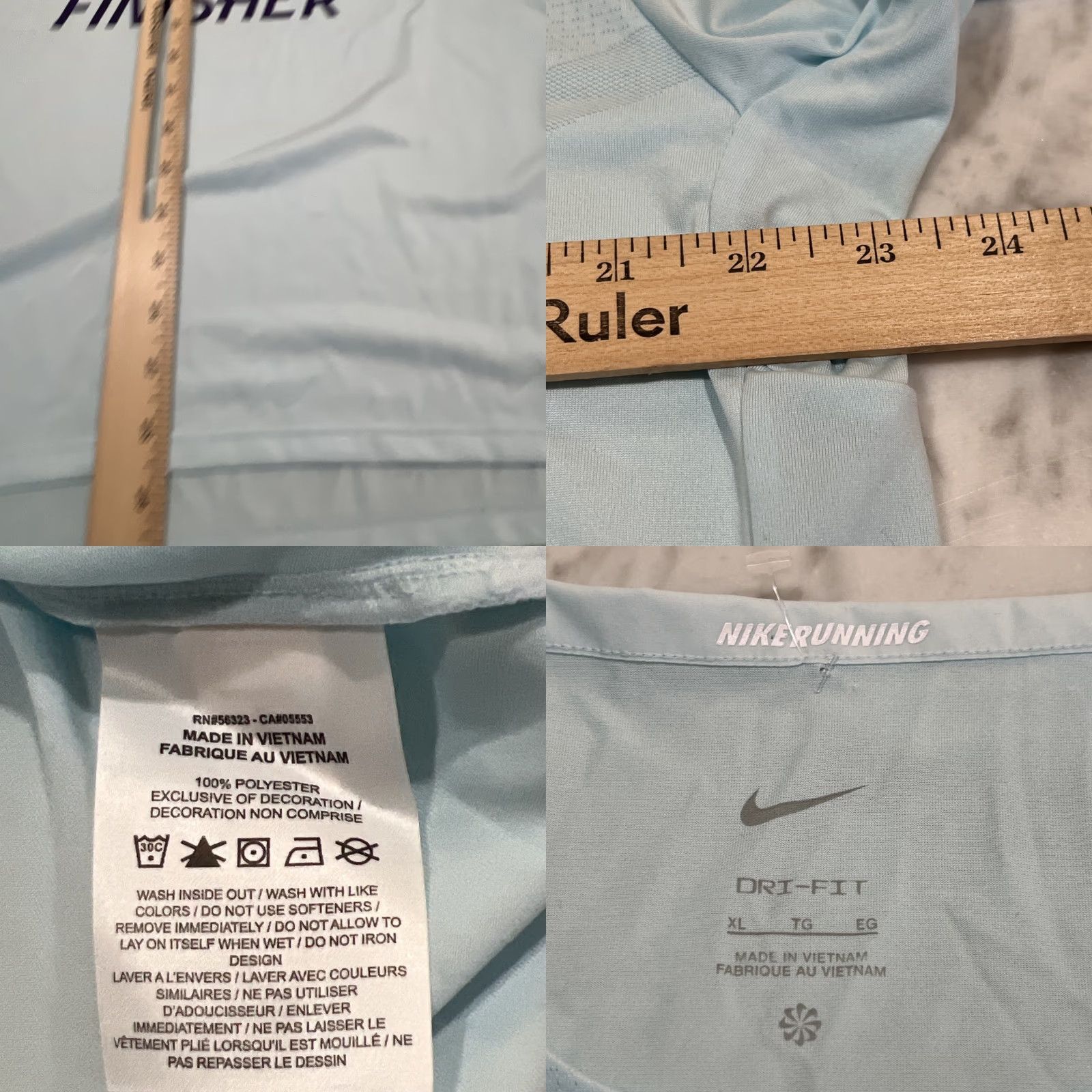 Nike Nike Running 365 Chicago Marathon 2024 Finisher Shirt Men XL FV6330 474 NWT Size US S / EU 44-46 / 1 - 8 Thumbnail