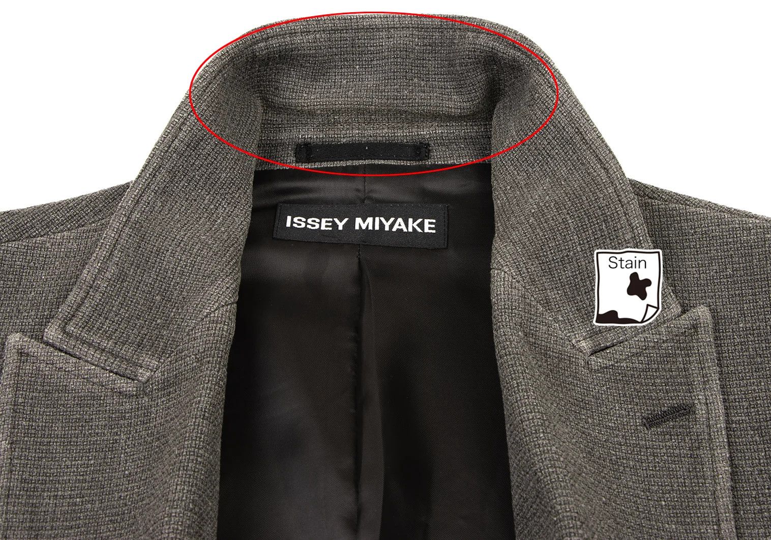 Issey Miyake Paper Blend Wool Jacket in Gray 3 Size US L / EU 52-54 / 3 - 4 Thumbnail
