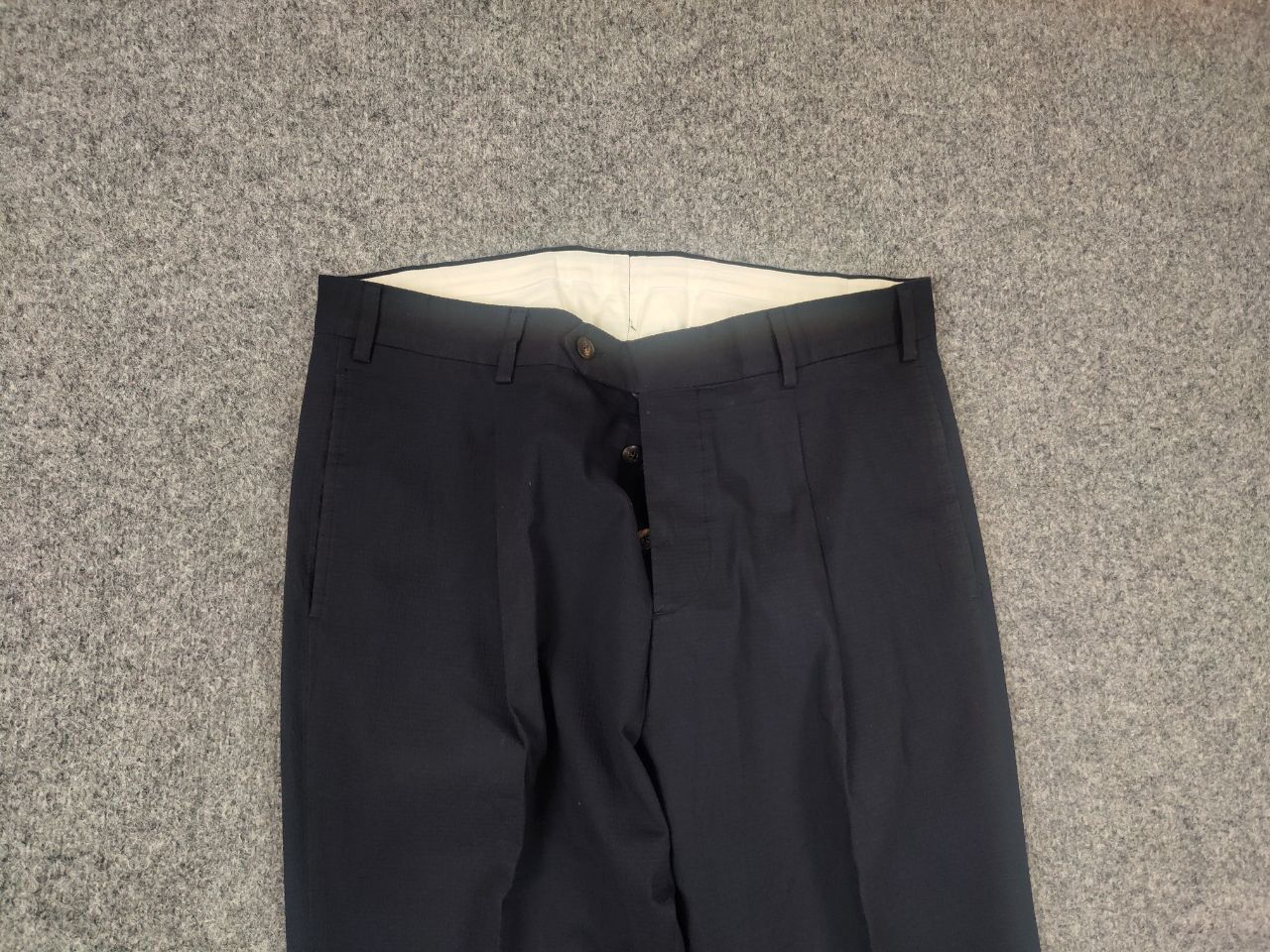 Doppiaa Doppiaa Italy Design navy color AAbibo Suit Blazer Pants Size 50R - 13 Thumbnail