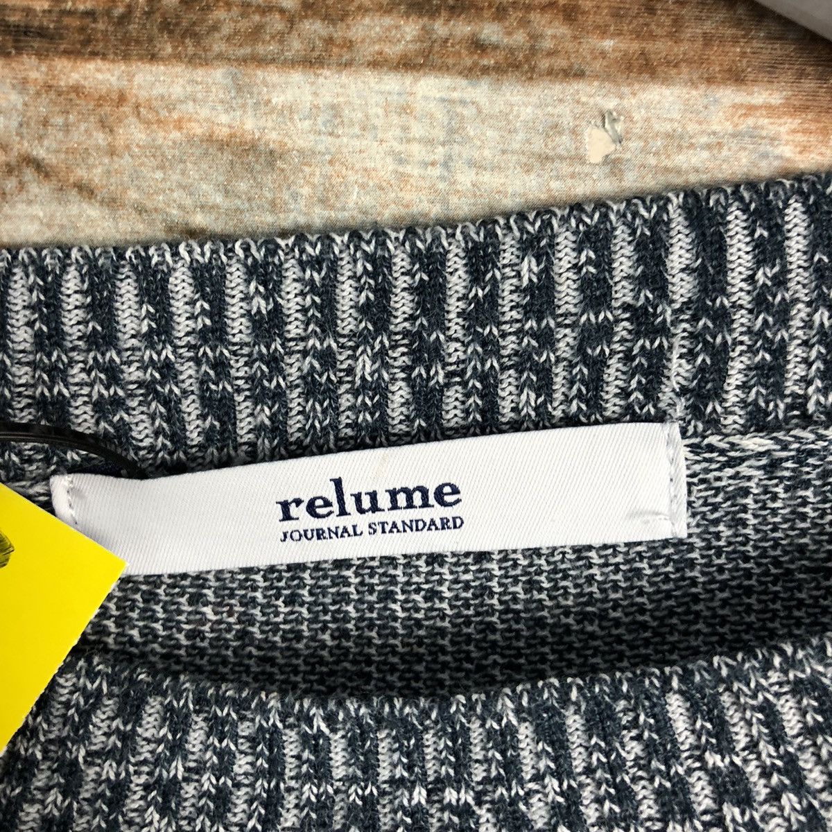 Homespun Knitwear × Japanese Brand × Journal Standard Relume journal standard Grey Knitwear #A2223 Size US M / EU 48-50 / 2 - 10 Thumbnail