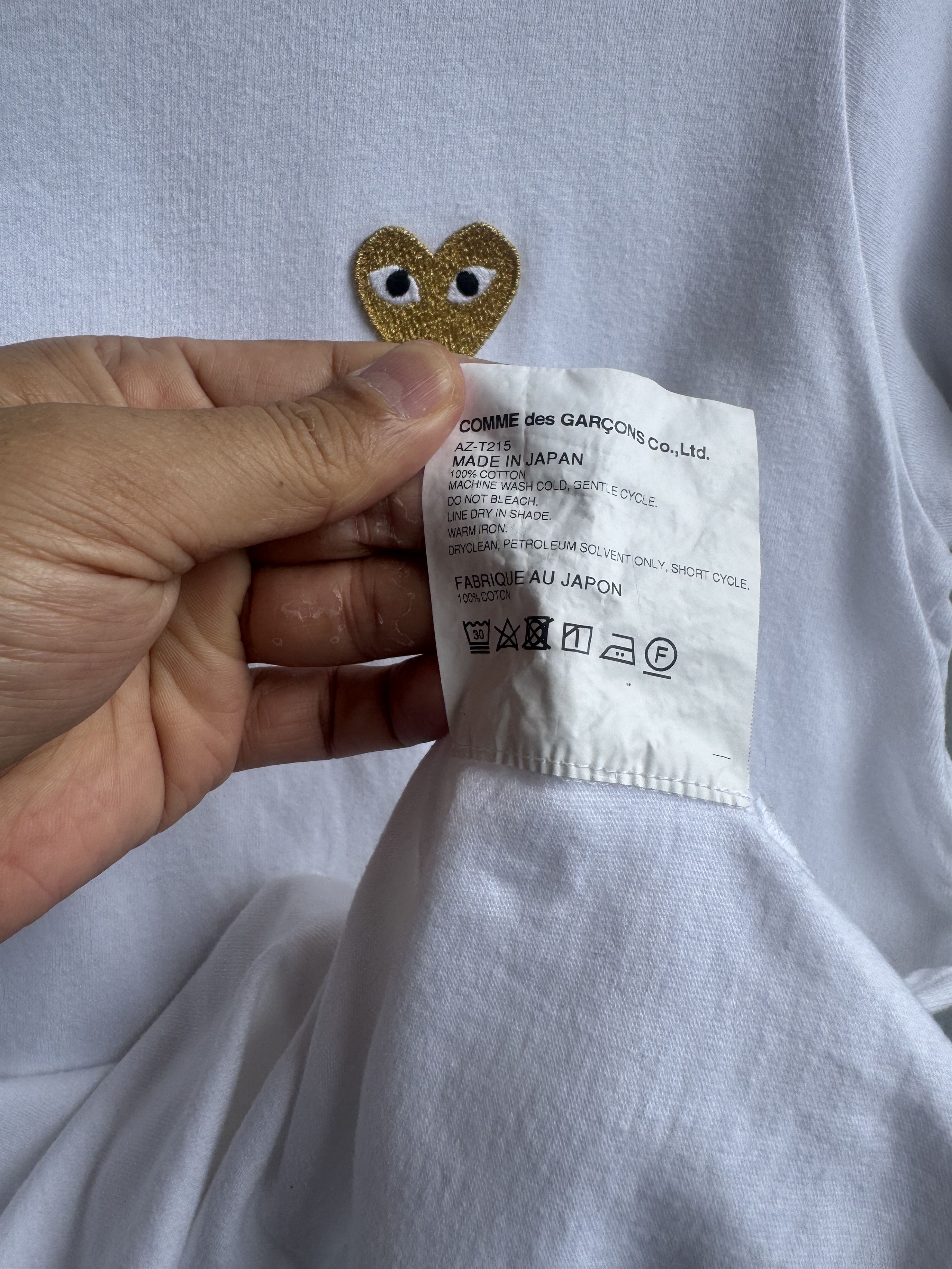 Comme des Garcons PLAY × Vintage Comme des Garcon Play Vintage Shirt Size L / US 10 / IT 46 - 5 Thumbnail