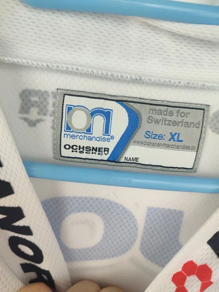 NHL HC SION ICE HOCKEY SHIRT JERSEY OCHSNER #43 sz XL MEN Size US XL / EU 56 / 4 - 11 Thumbnail