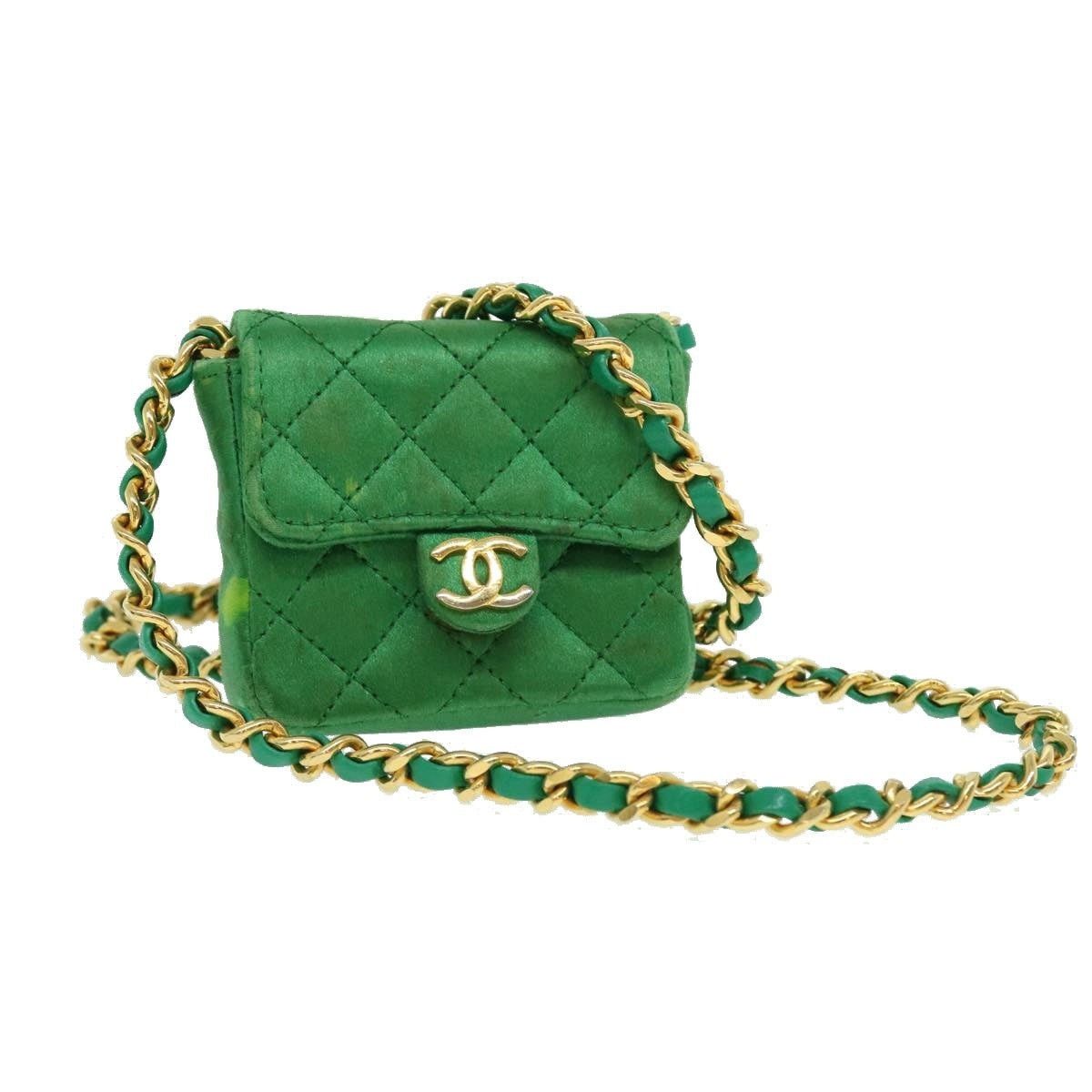 Chanel Chanel Mini Matelasse Chain Pouch Shoulder Bag Size ONE SIZE - 1 Thumbnail