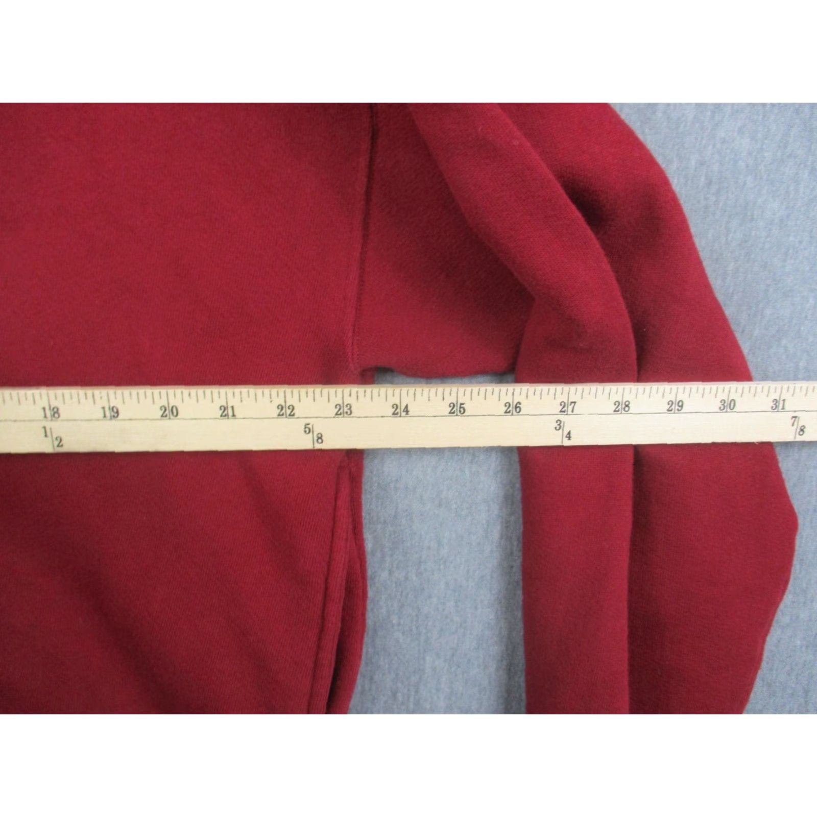 Russell Athletic VINTAGE Russell Athletic Cardigan Sweater Mens L Red Button Front Pocketed 90s Mens Size US L / EU 52-54 / 3 - 7 Thumbnail