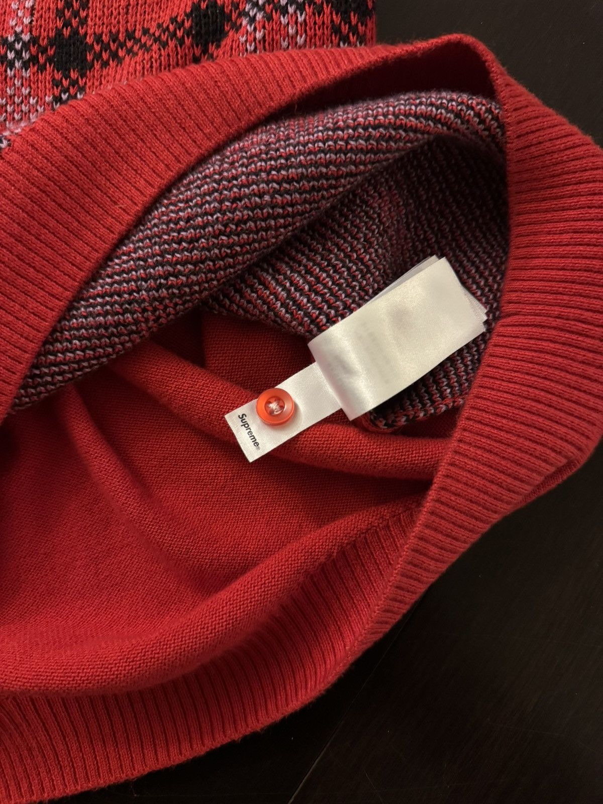 Supreme Supreme Plaid Knit Short-Sleeve Polo 