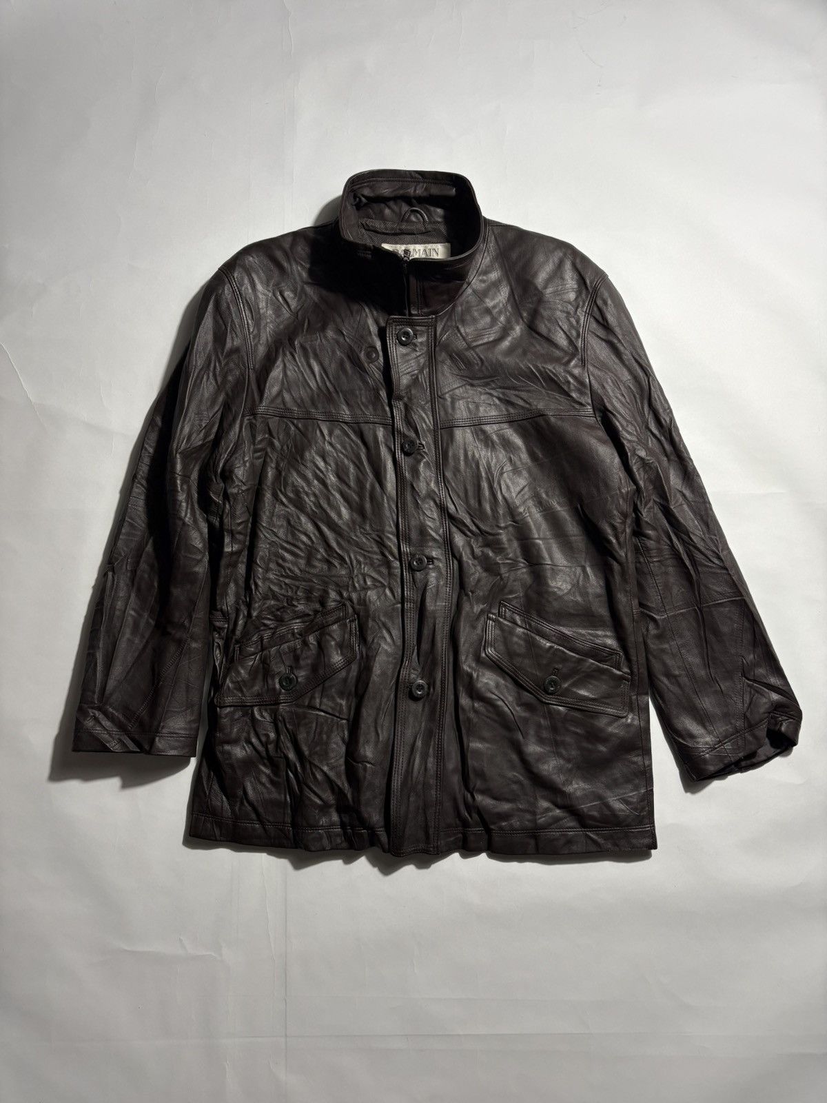 Balmain VINTAGE BALMAIN LEATHER JACKET Size US M / EU 48-50 / 2 - 1 Thumbnail