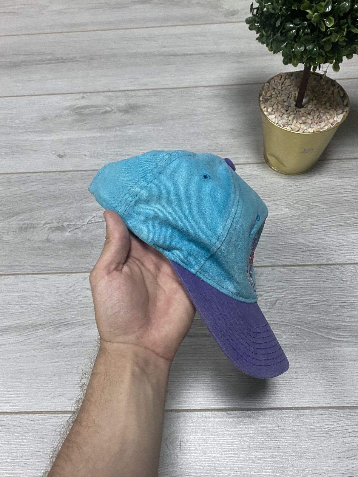 NBA Charlotte Hornets Starter vintage NBA hat cap SnapBack Size ONE SIZE - 3 Thumbnail
