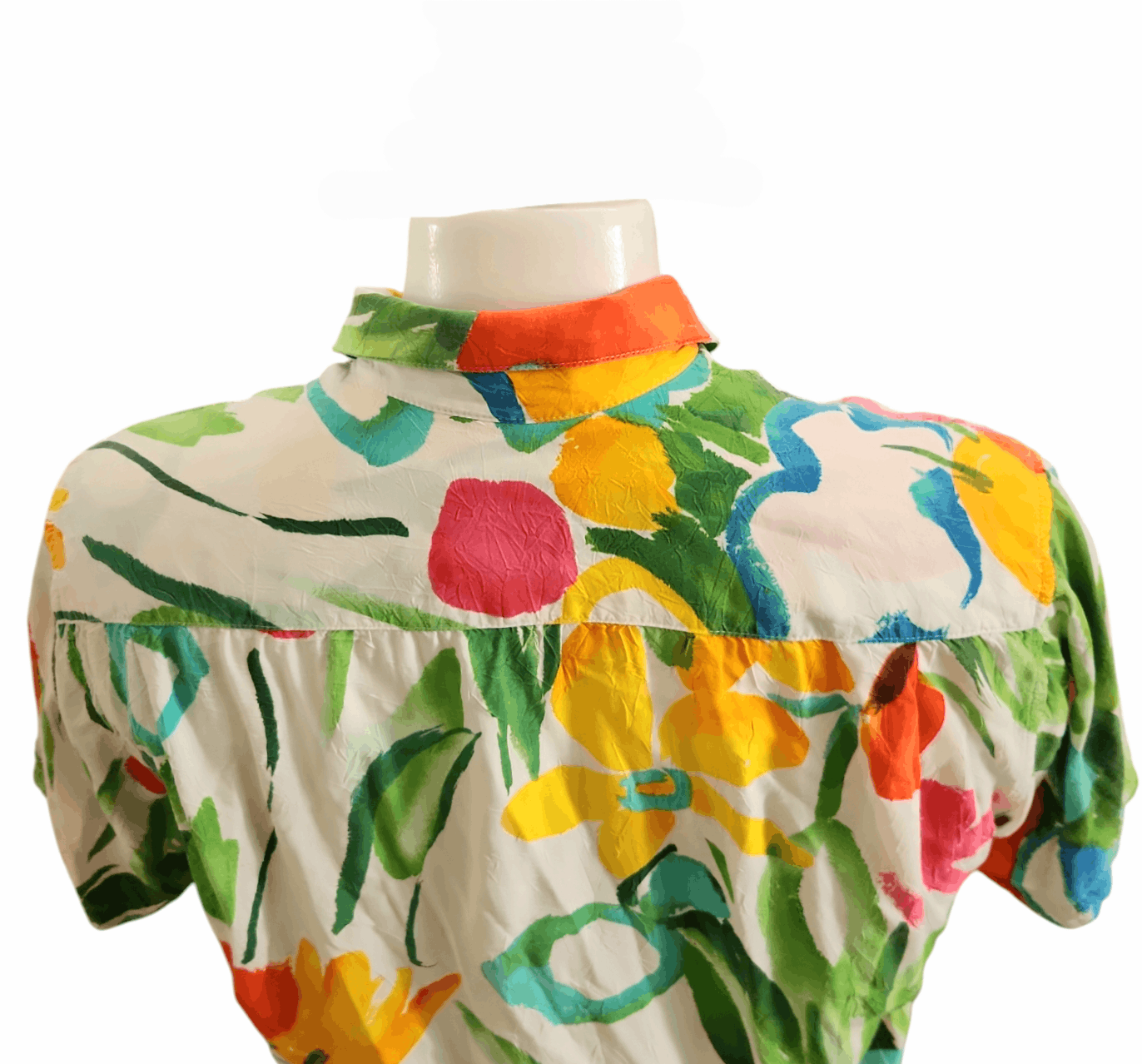 Jams World × Vintage JAMS World Vintage Shirt Men's Hawaiian Aloha Floral Button Size US S / EU 44-46 / 1 - 6 Thumbnail