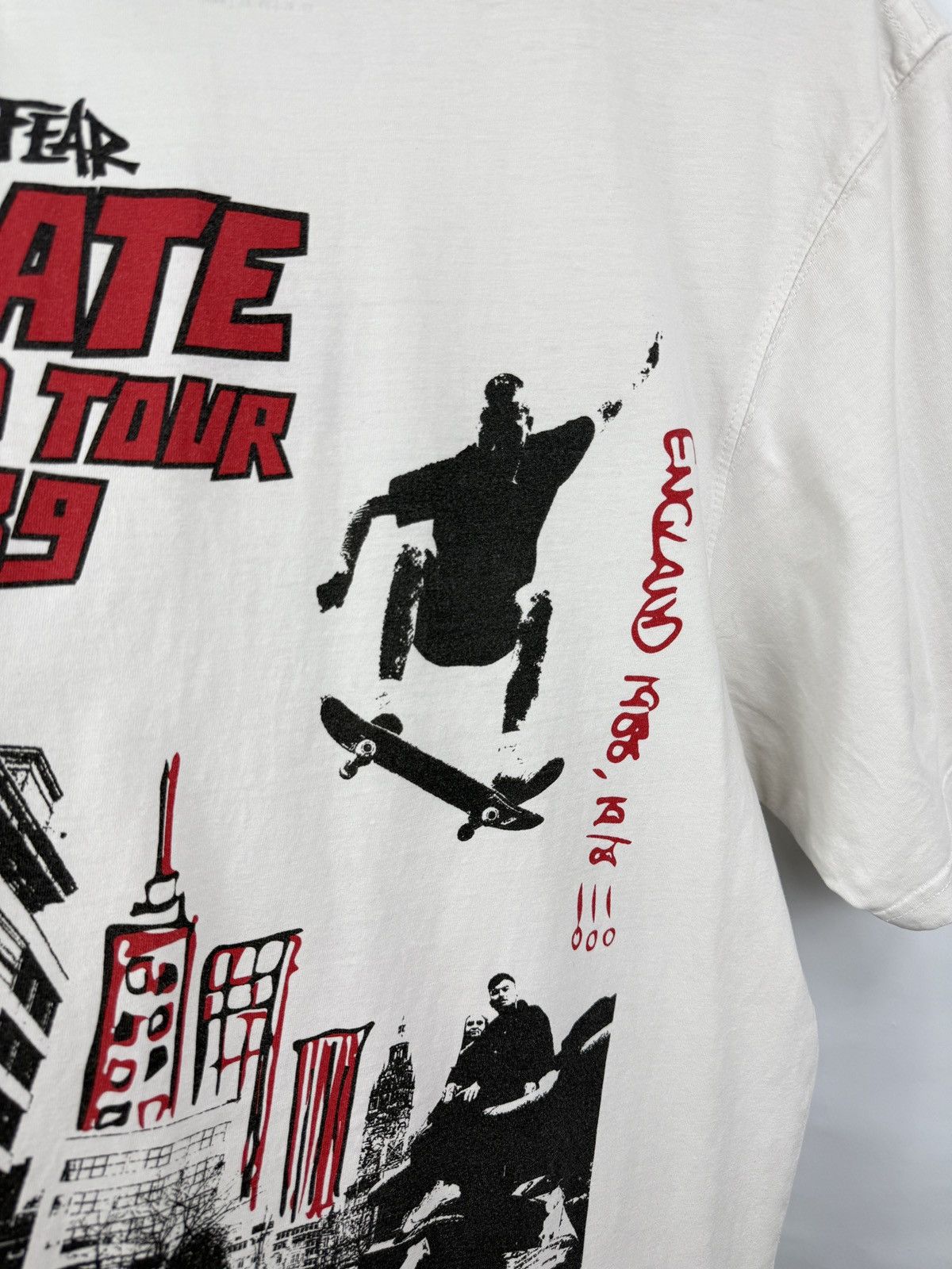 No Fear 💀🇺🇸 No Fear Skate World Tour 1989 Rare T-Shirt Retro Hype Size US XL / EU 56 / 4 - 6 Thumbnail