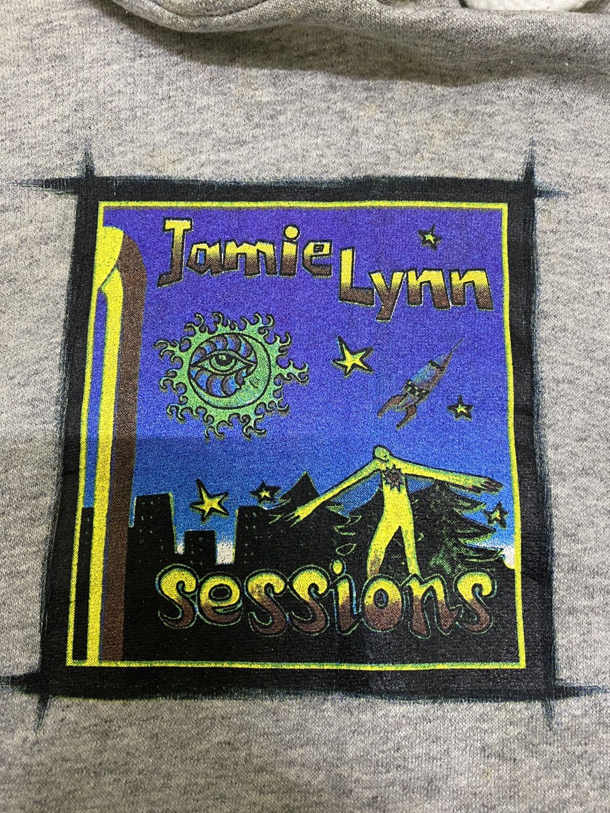 Sessions × Vintage Vintage SESSIONS Streetwear X JAMIE LYNN Hoodie Size US L / EU 52-54 / 3 - 12 Thumbnail