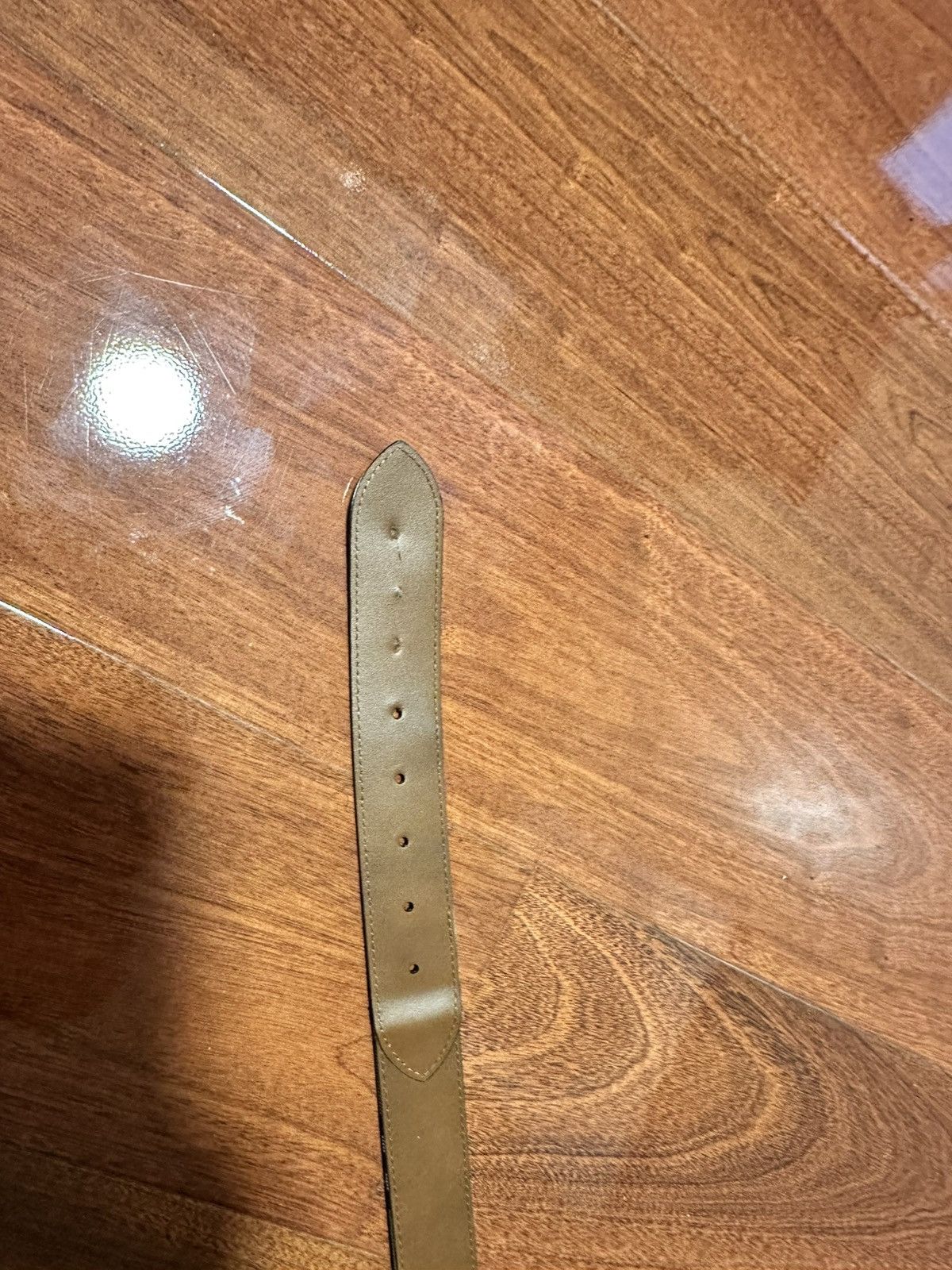 Burberry Burrberry gold buckle belt Size 34 - 6 Thumbnail
