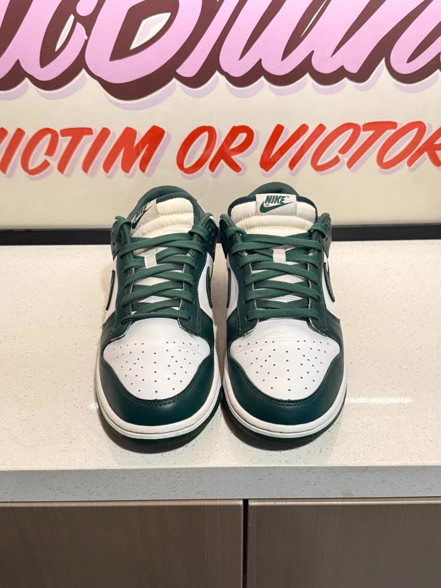 Nike Nike Dunk Low Retro "Varsity Green" Leather。 Ｑ20 Size US 8.5 / EU 41-42 - 5 Thumbnail
