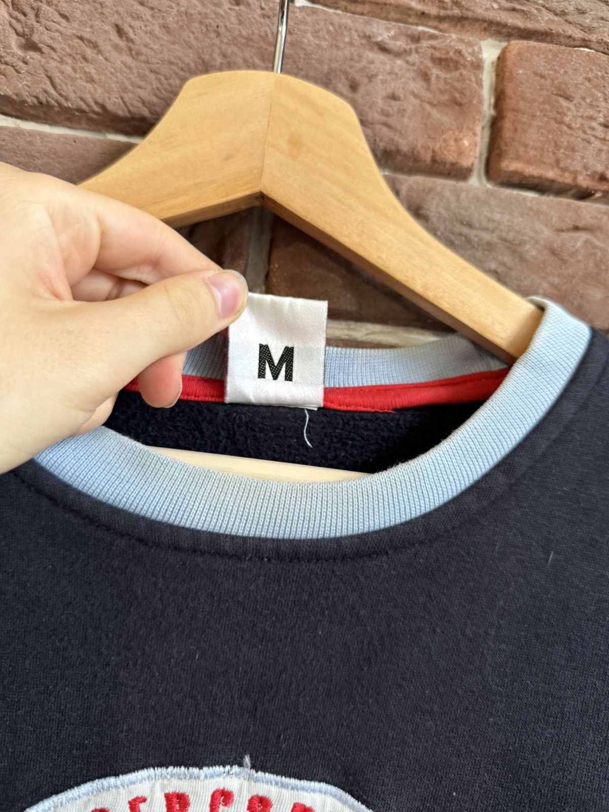 Dirk Bikkembergs Dirk Bikkembergs Logo Hype Sweatshirt Crewneck M Soccer Y2K Size US M / EU 48-50 / 2 - 8 Thumbnail