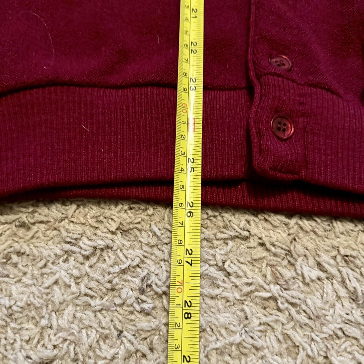 Jantzen VINTAGE 70s BURGUNDY CARDIGAN! Size US L / EU 52-54 / 3 - 7 Thumbnail