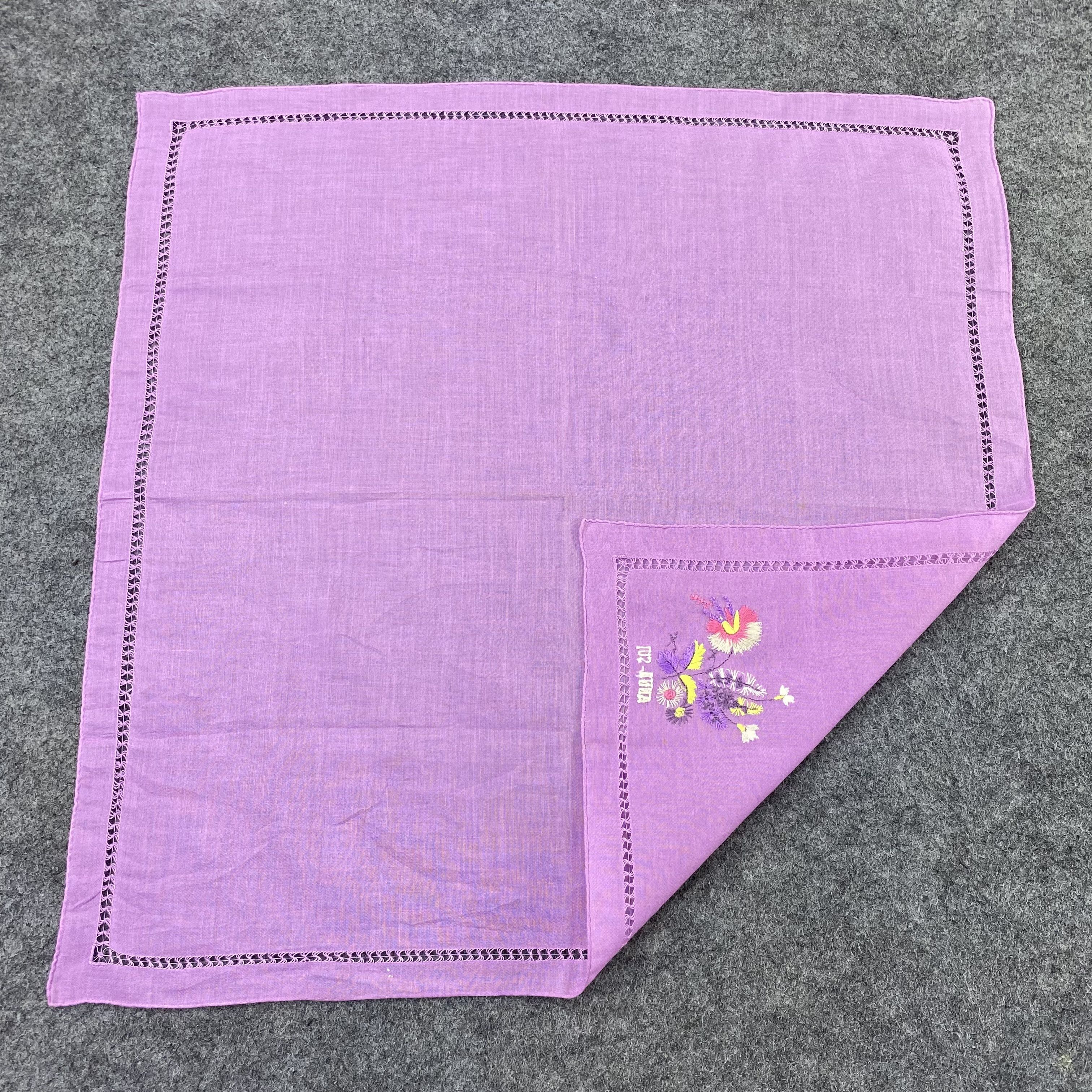 Anna Sui Anna Sui Handkerchief Neckerchief Bandana-B1563 Size ONE SIZE - 5 Thumbnail