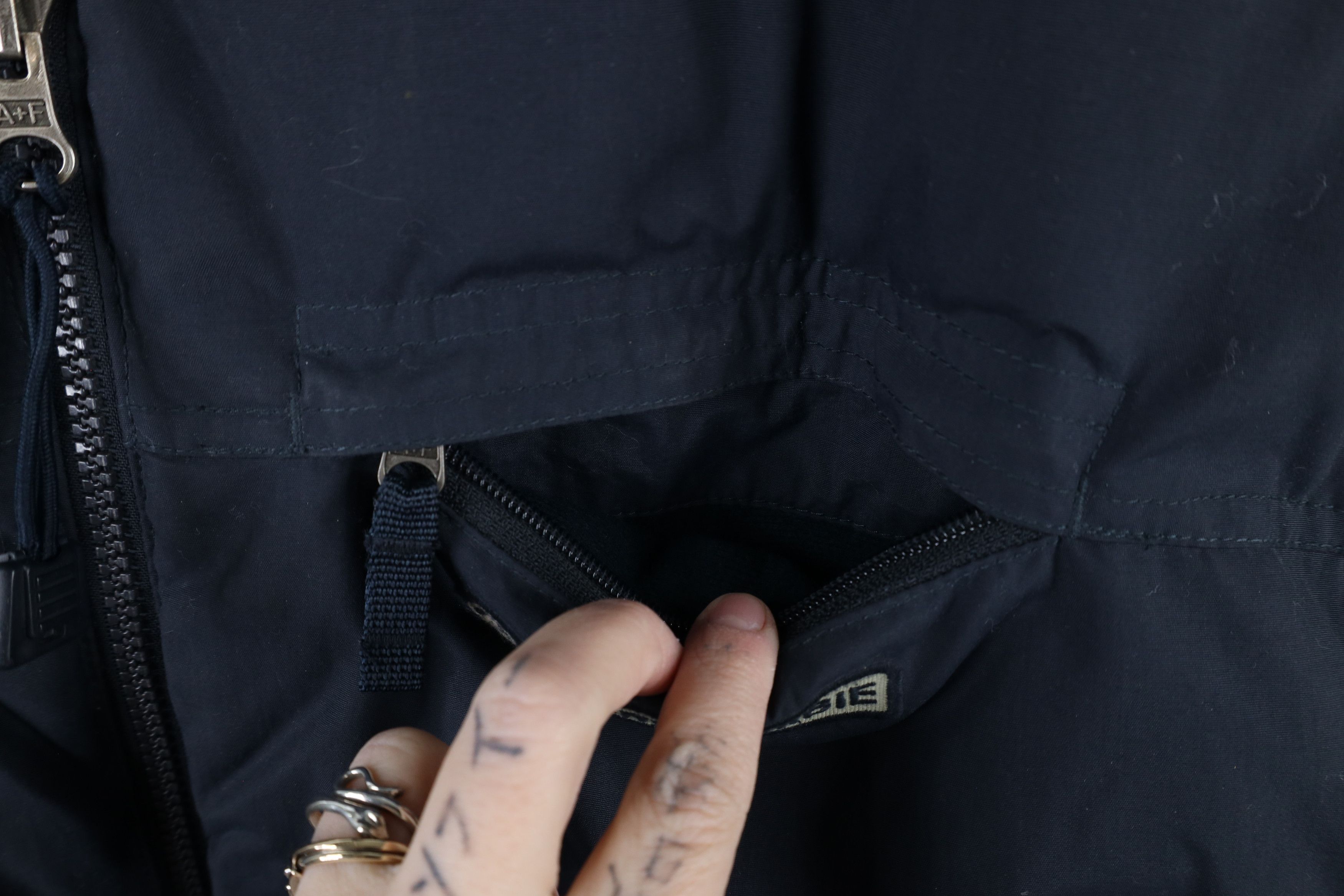 Abercrombie & Fitch × Vintage Vintage 90s Y2K Abercrombie & Fitch Reversible Puffer Jacket Size US XL / EU 56 / 4 - 6 Thumbnail