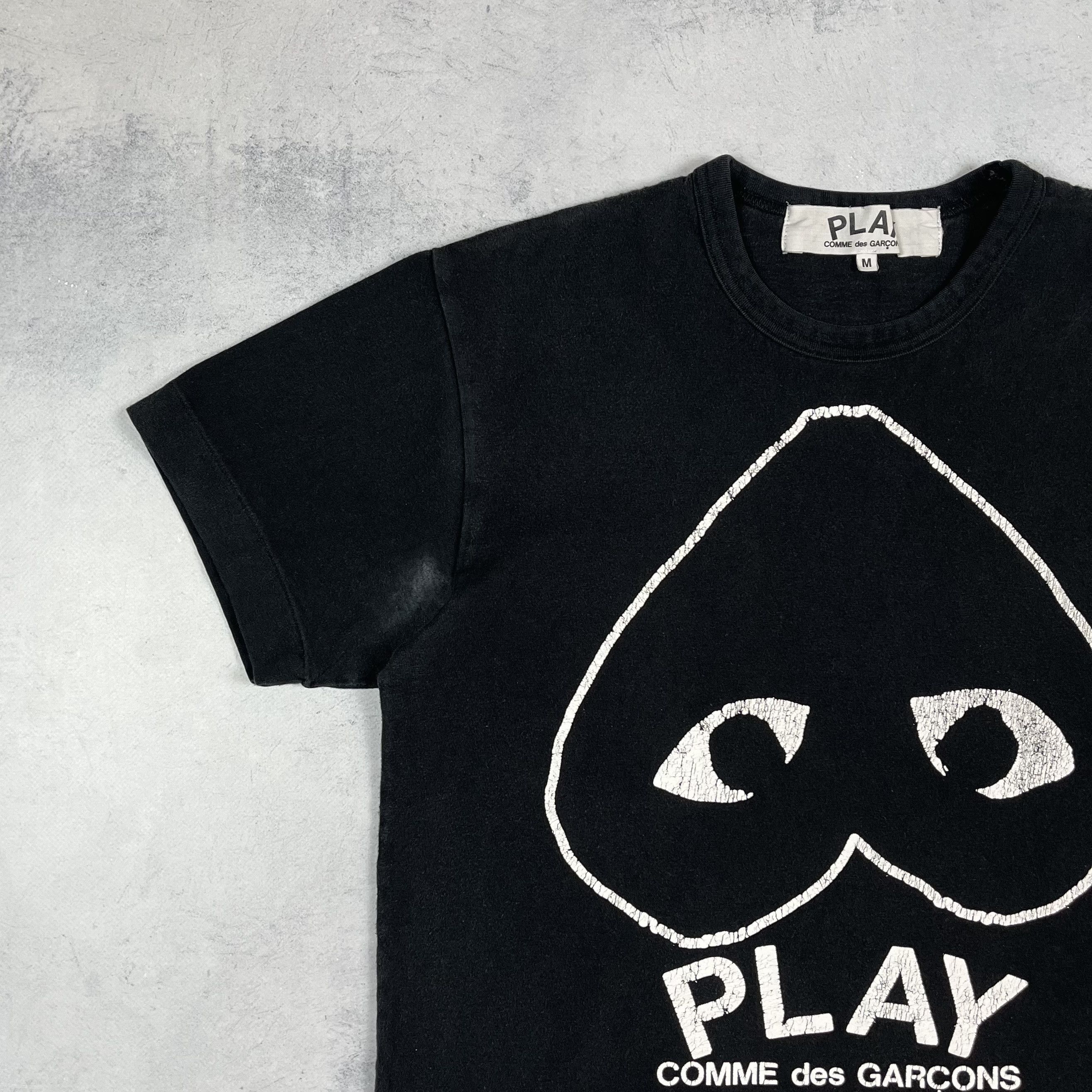 Comme des Garcons PLAY Comme Des Garcons Heart Big Logo T Shirt Size US S / EU 44-46 / 1 - 5 Thumbnail