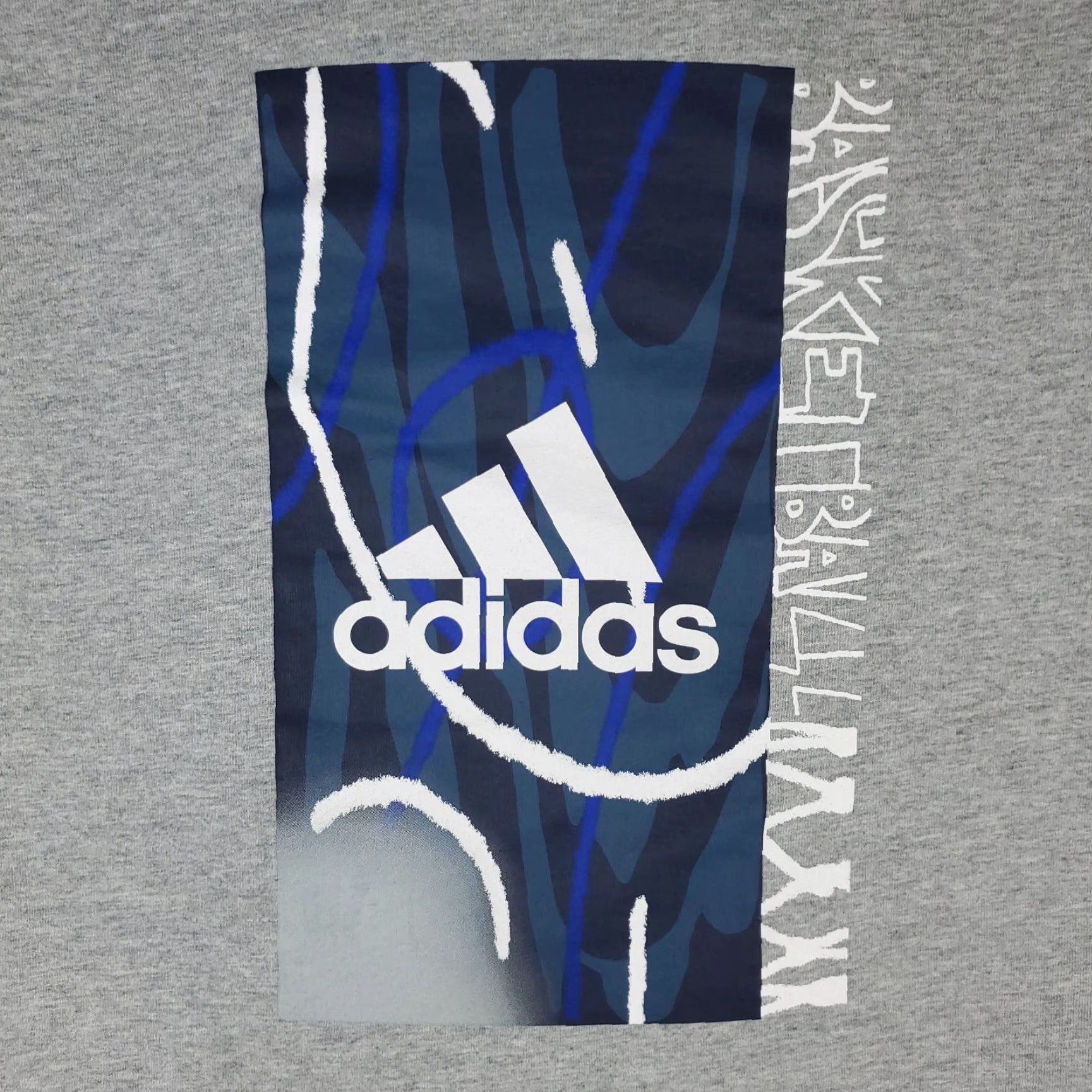 Adidas ADIDAS T SHIRT Men Size M Gray Logo Crew Neck Short Sleeve Cotton Blend Classic Sports Shirt Mens Medium Gray Adidas T-Shirt Size US M / EU 48-50 / 2 - 2 Thumbnail